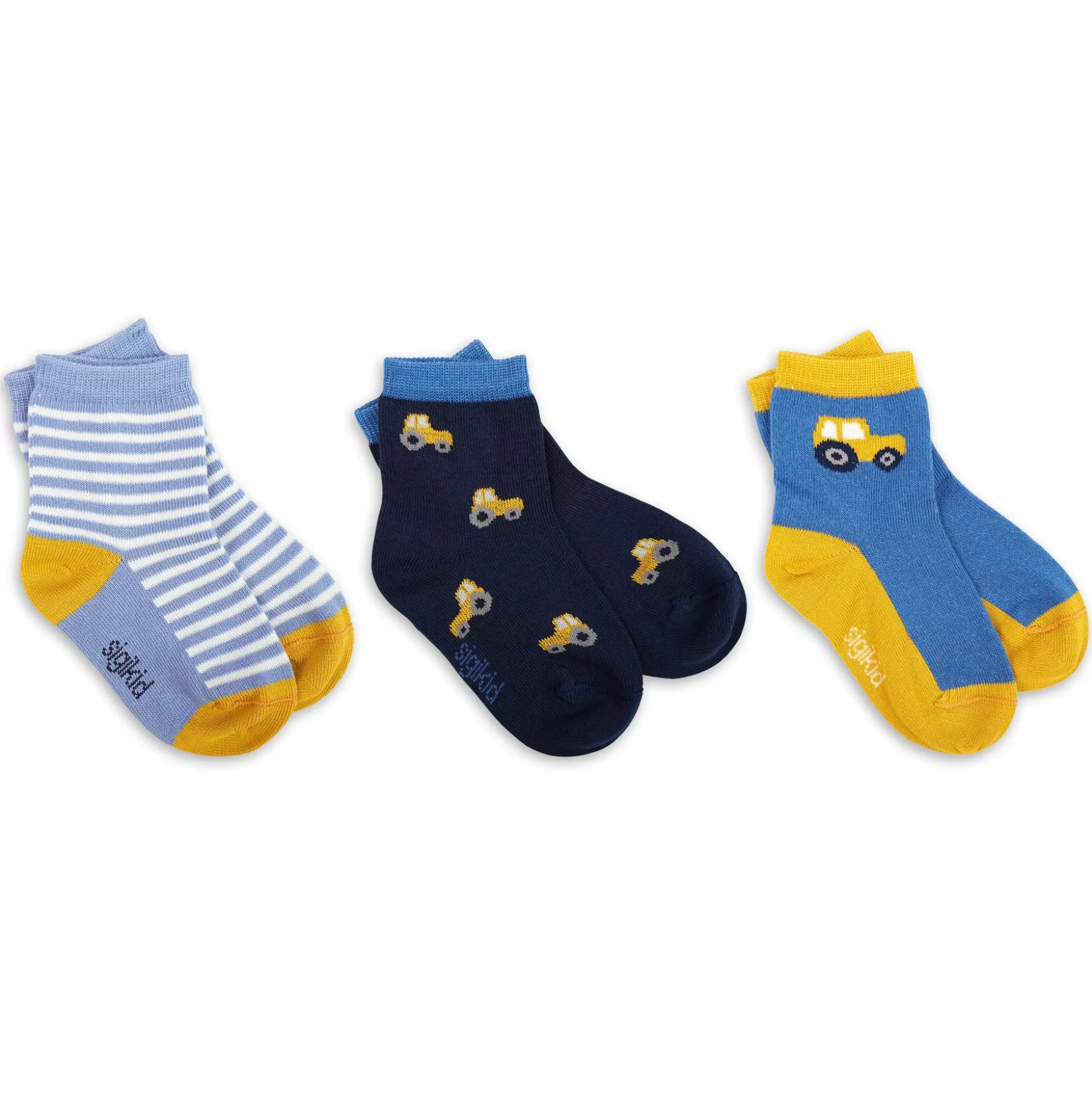 Bebe Sigikid 3 Paar Baby Socken Traktor