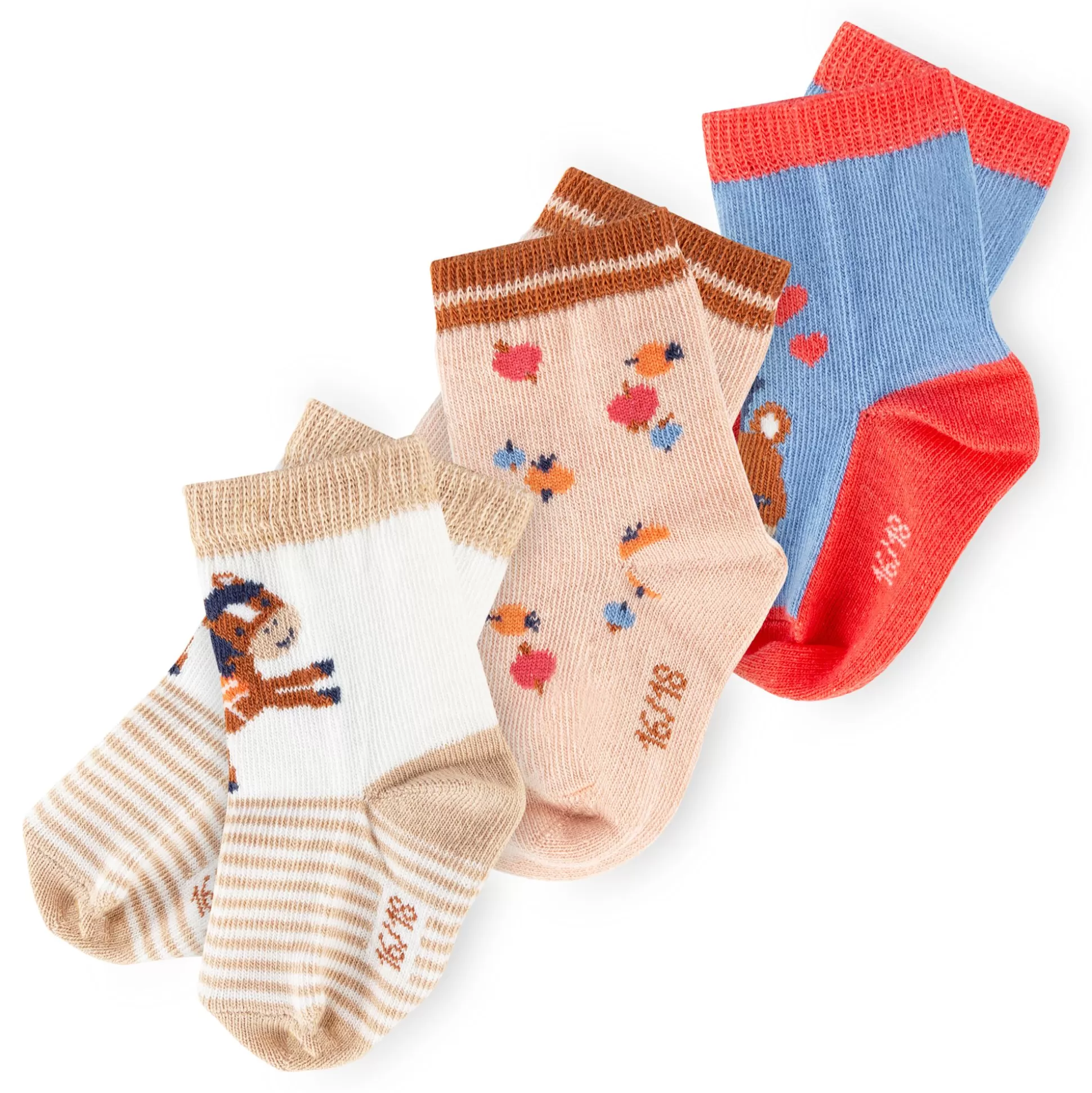 Bebe Sigikid Baby 3Er Socken-Set Funny Horse