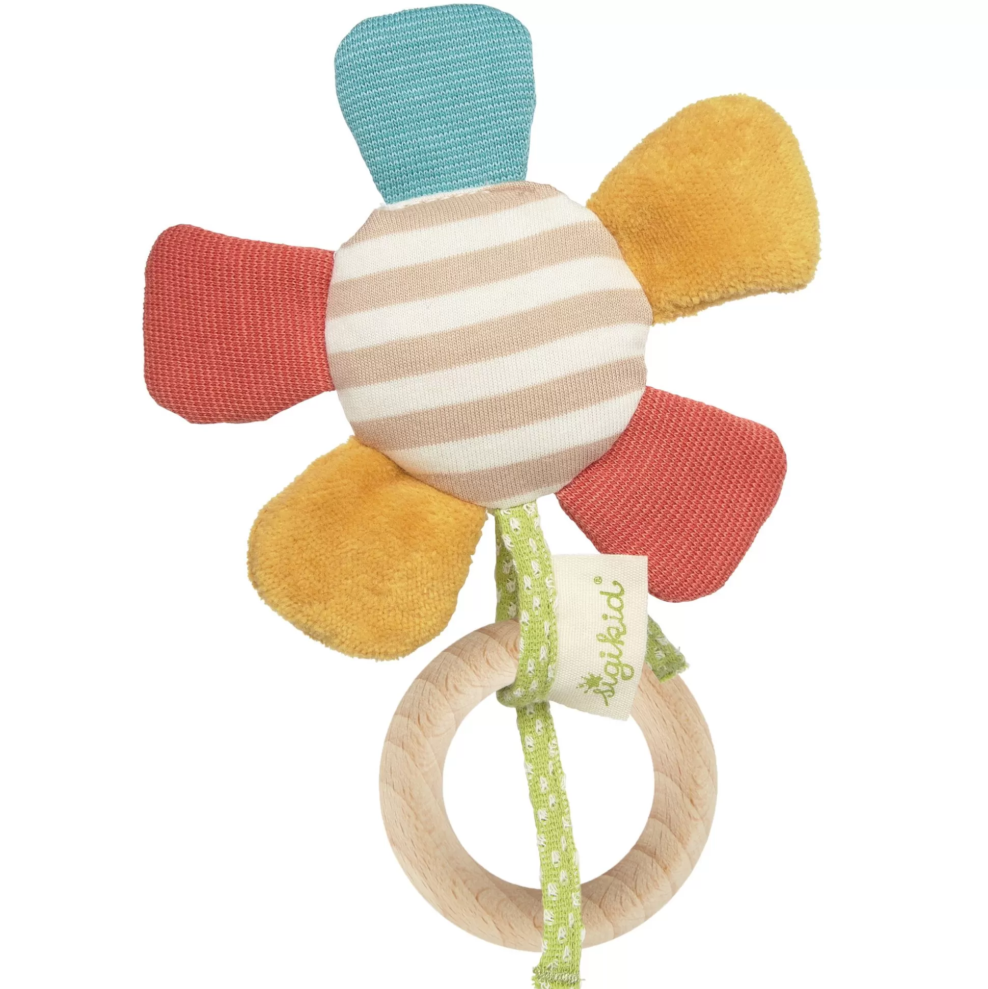 Bebe Sigikid Baby Aktiv-Greifling Blume, Green Collection
