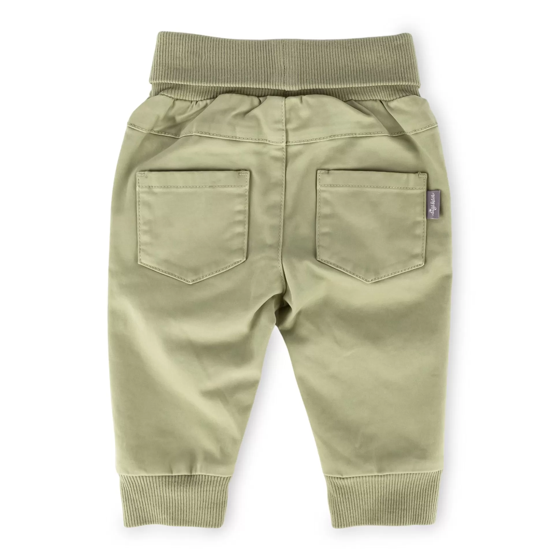 Bebe Sigikid Baby Gabardine Hose, Grun