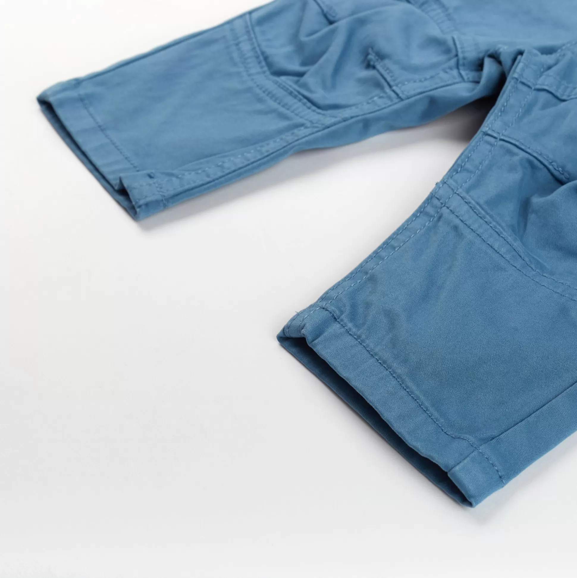 Bebe Sigikid Baby Gabardine Hose, Mittelblau