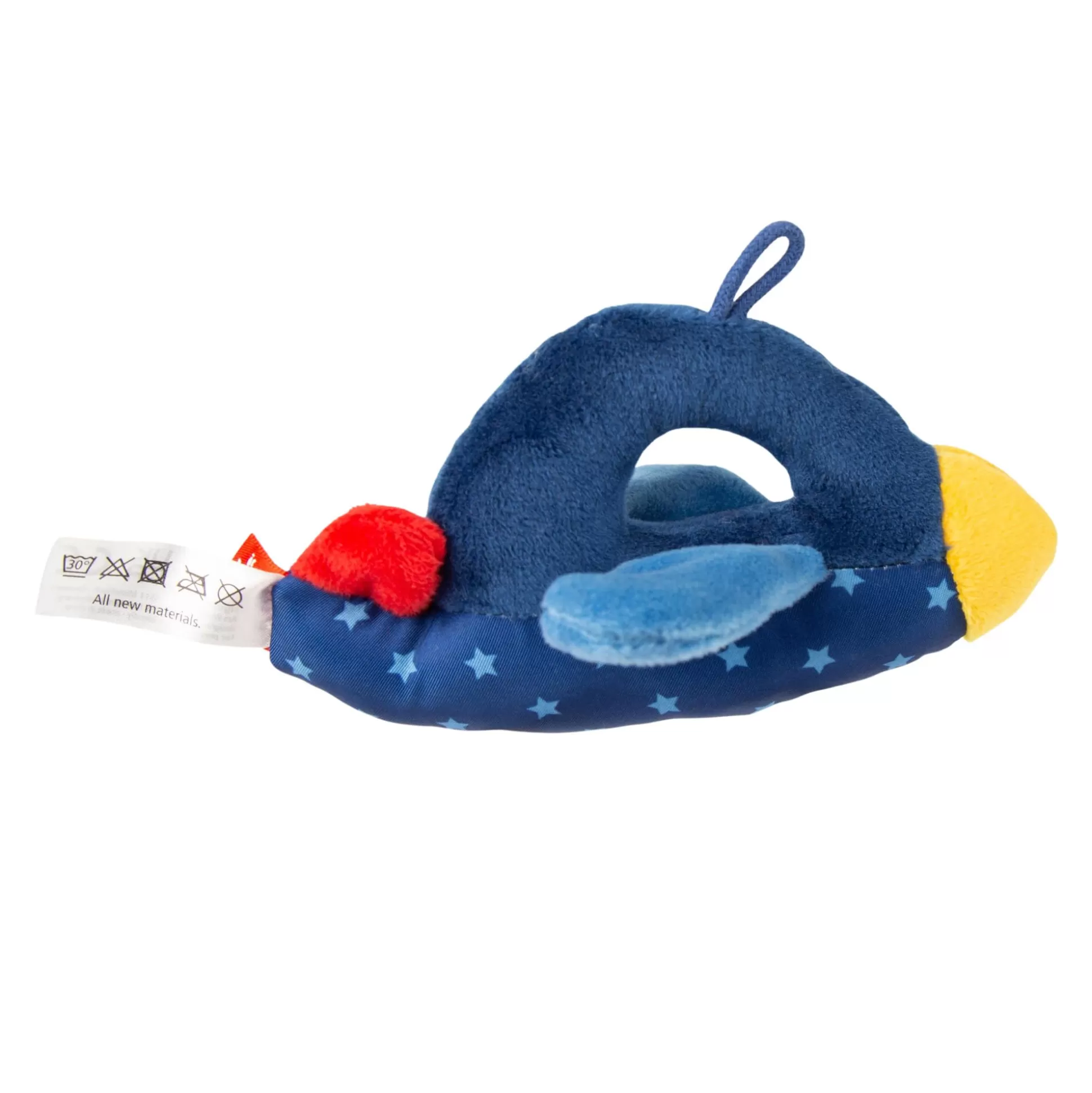 Bebe Sigikid Baby Greifling Flugzeug, Red Stars