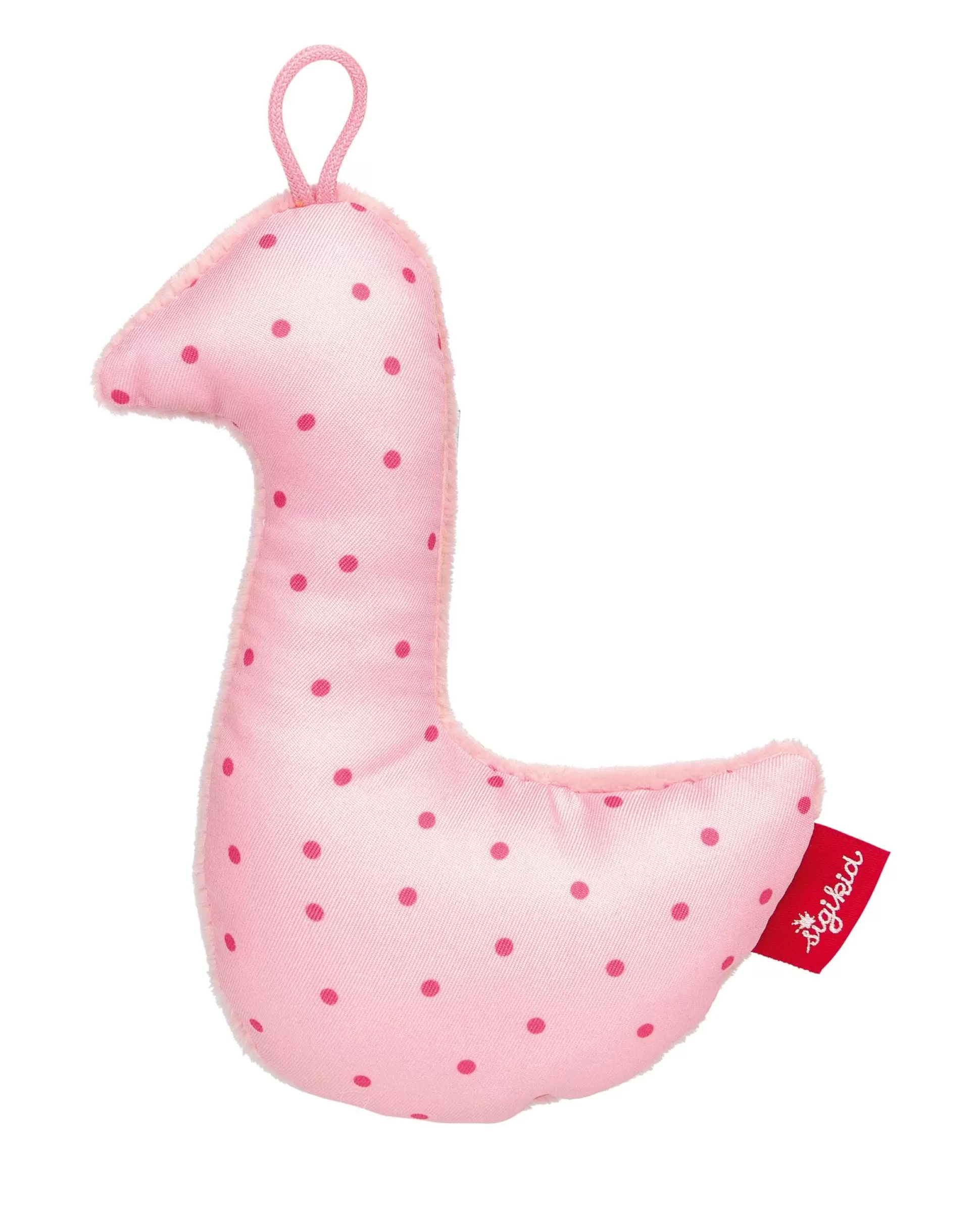 Bebe Sigikid Baby Greifling Gans Red Stars