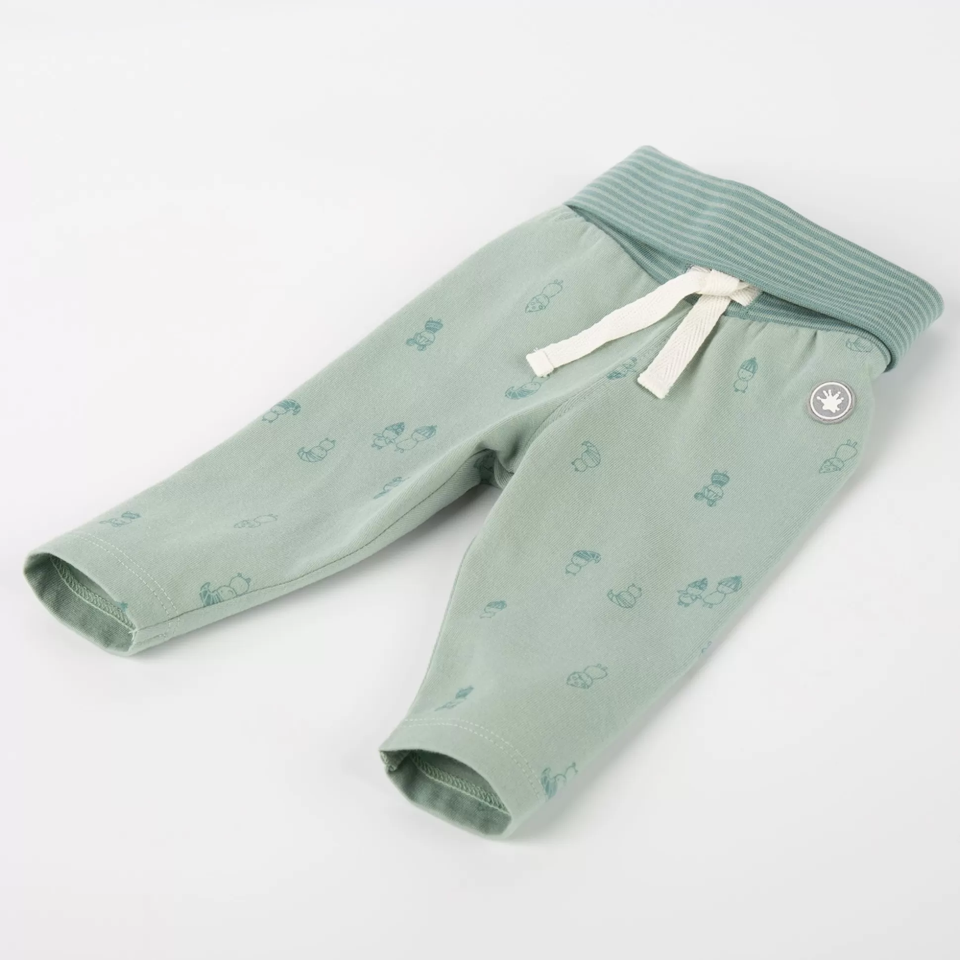 Bebe Sigikid Baby Hose, Grun Bedruckt