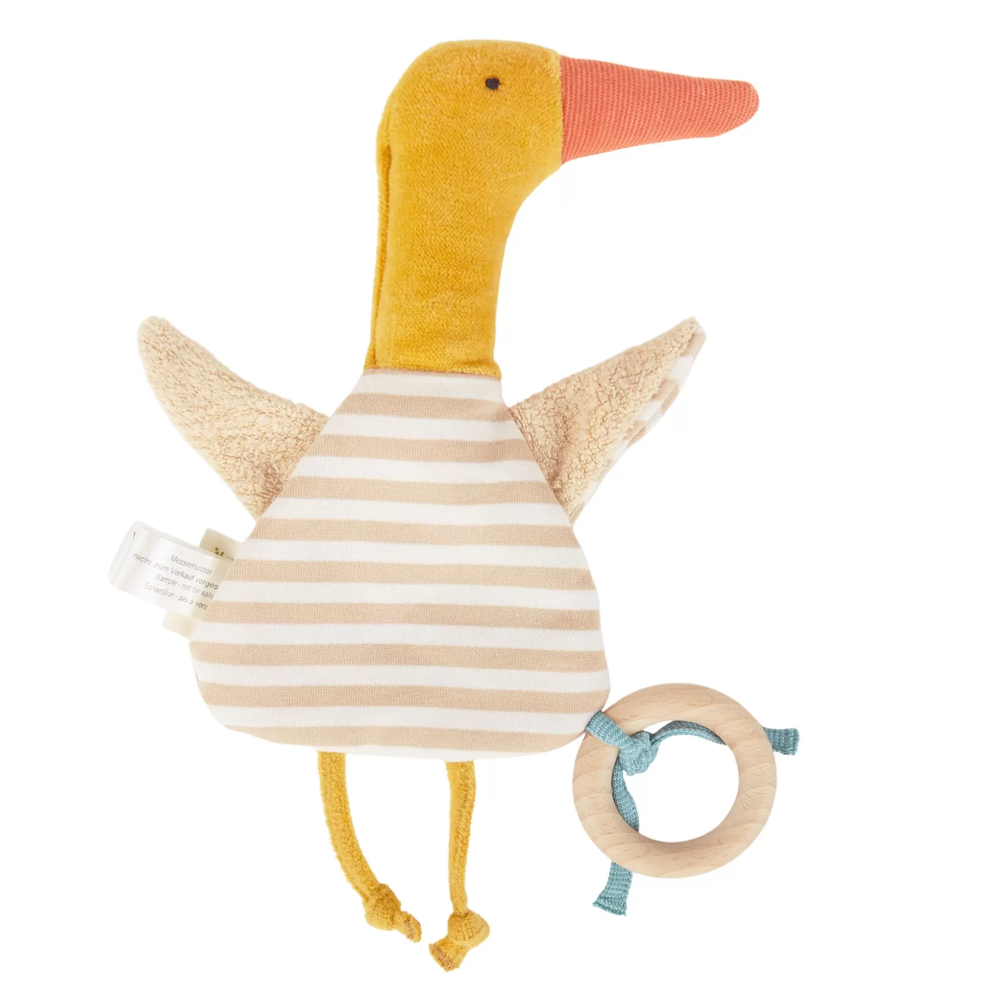 Bebe Sigikid Baby Knistertuch Ente, Green Collection