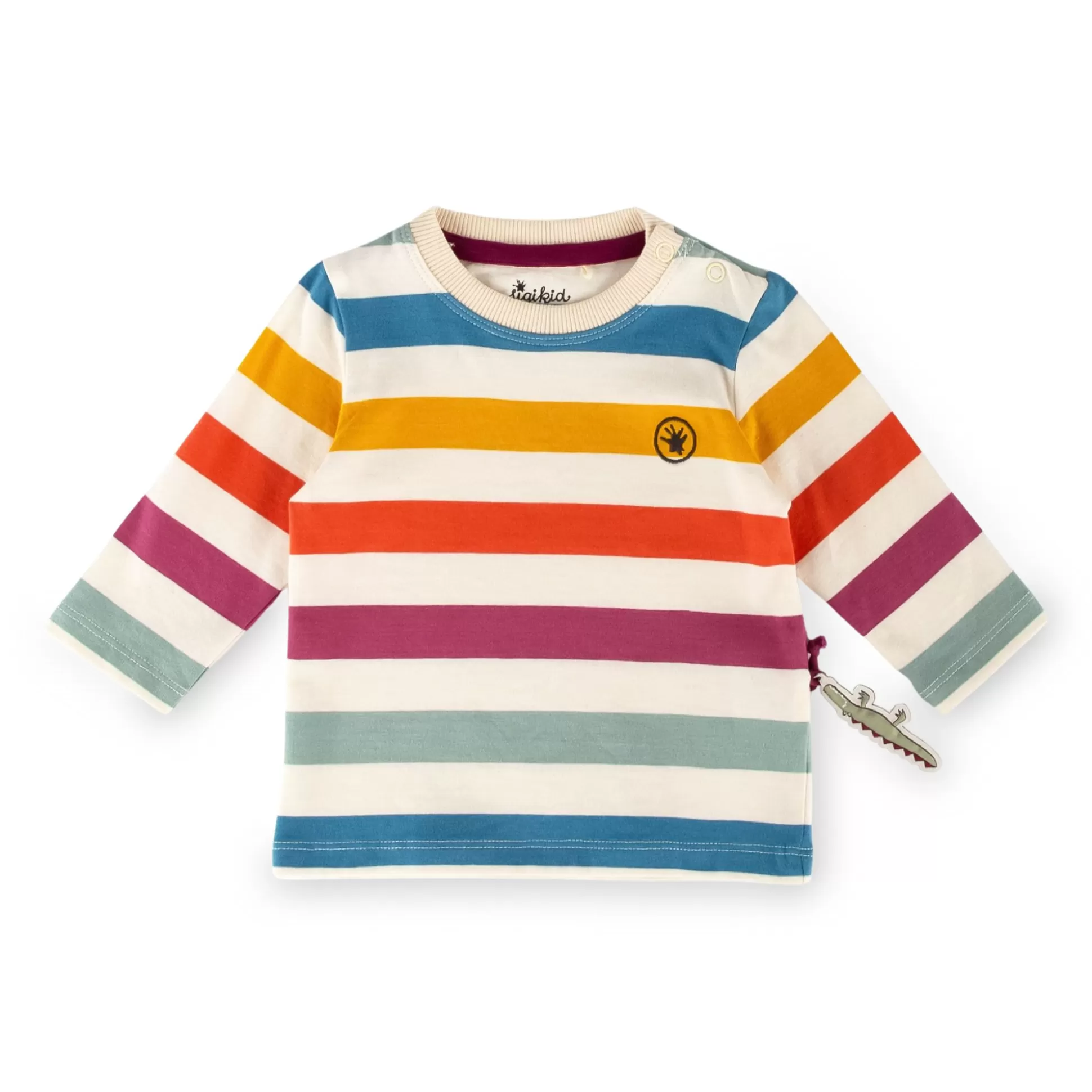 Bebe Sigikid Baby Langarmshirt Bunt Gestreift
