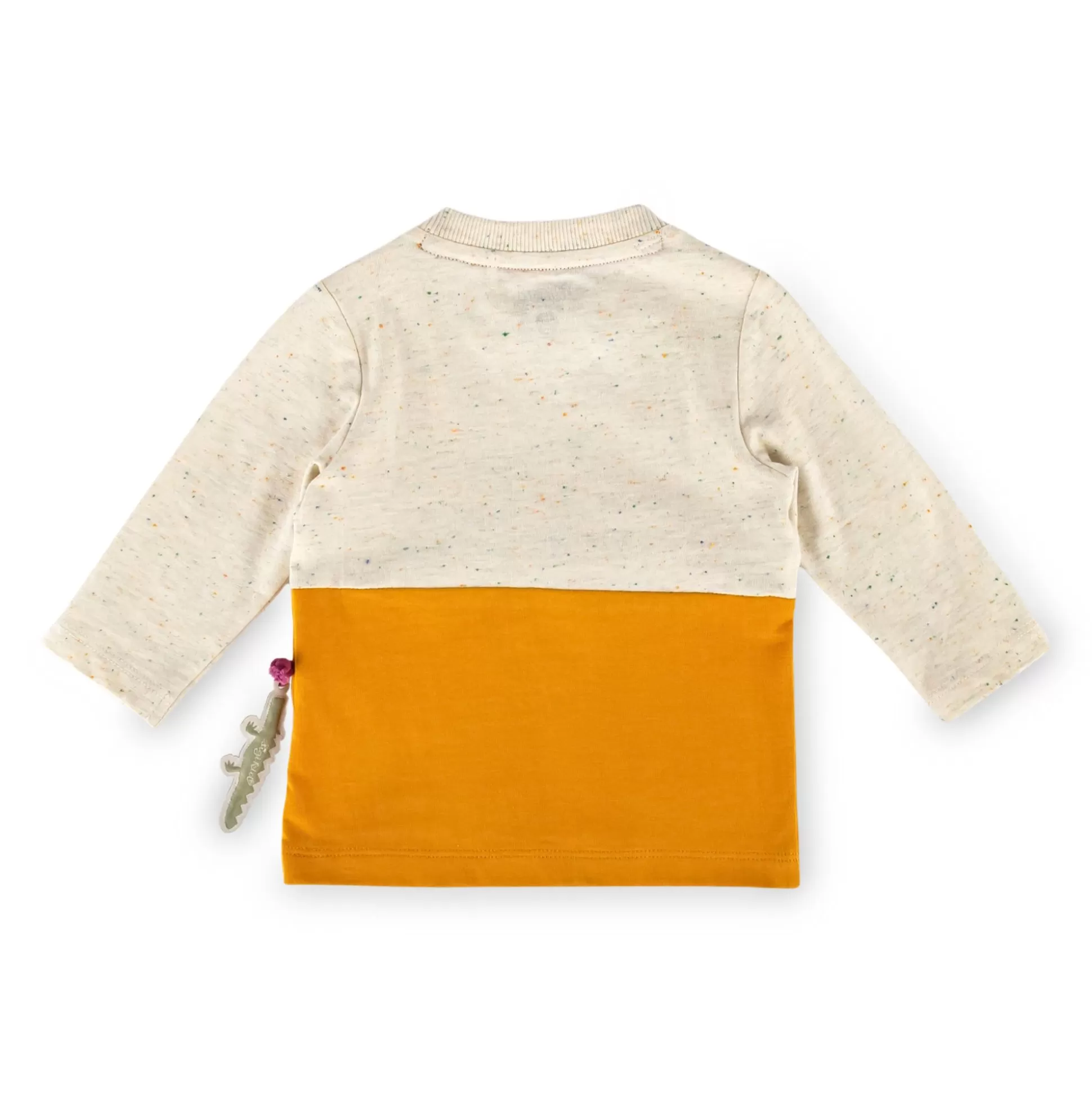 Bebe Sigikid Baby Langarmshirt, Naturweis-Gelb