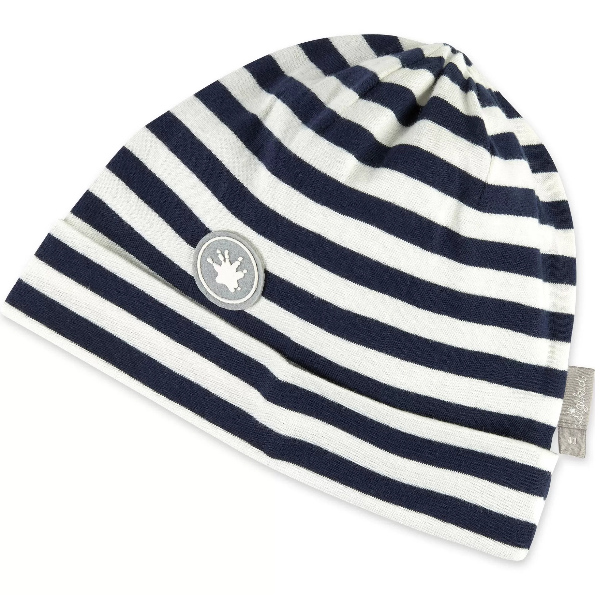 Bebe Sigikid Baby Mutze, Blau-Weis Geringelt