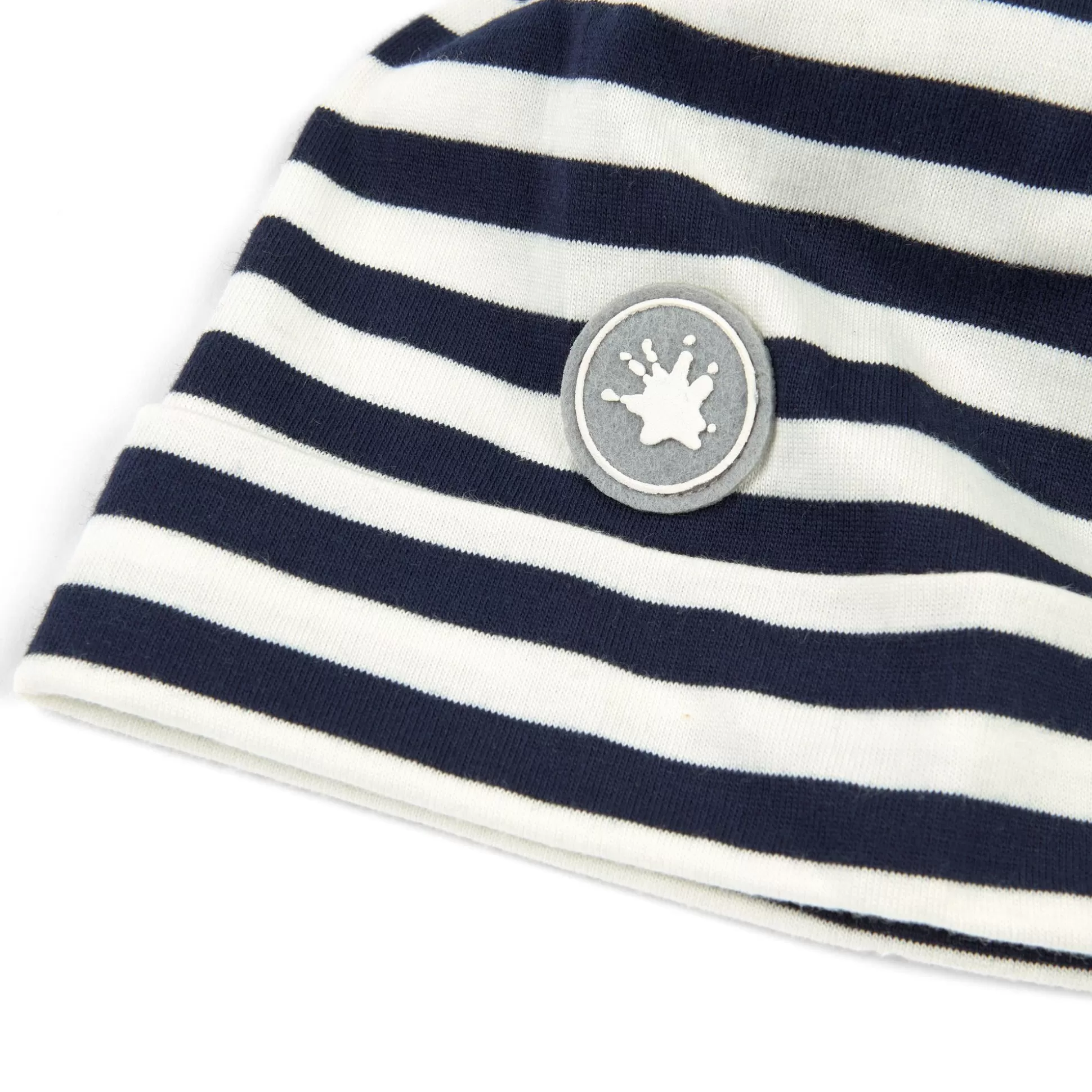 Bebe Sigikid Baby Mutze, Blau-Weis Geringelt
