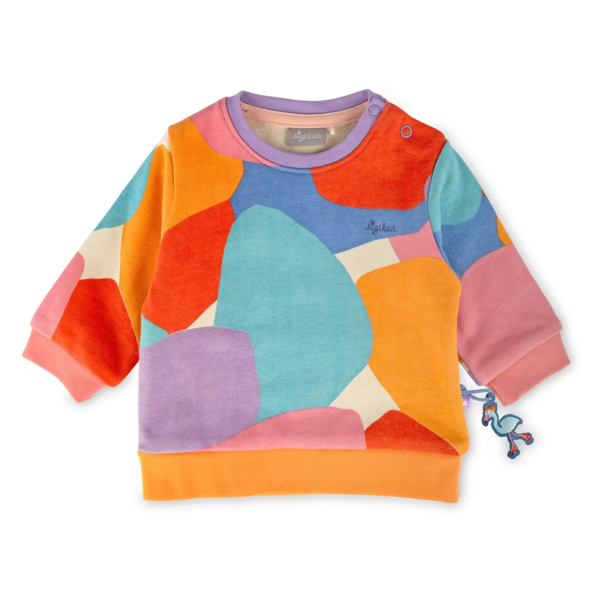 Bebe Sigikid Baby Sweatshirt Wild Flamingo