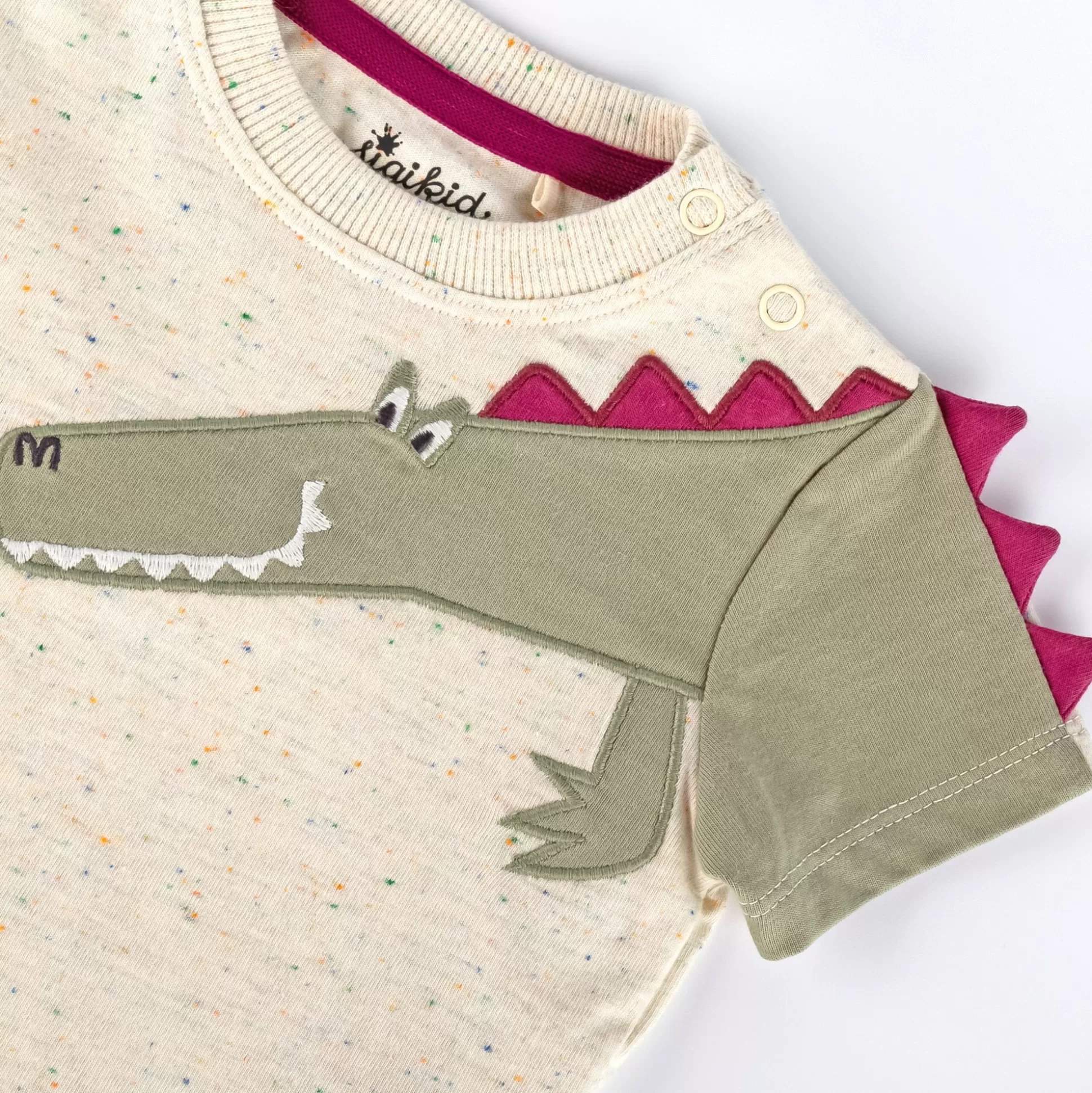 Bebe Sigikid Baby T-Shirt Mit Krokodil Motiv