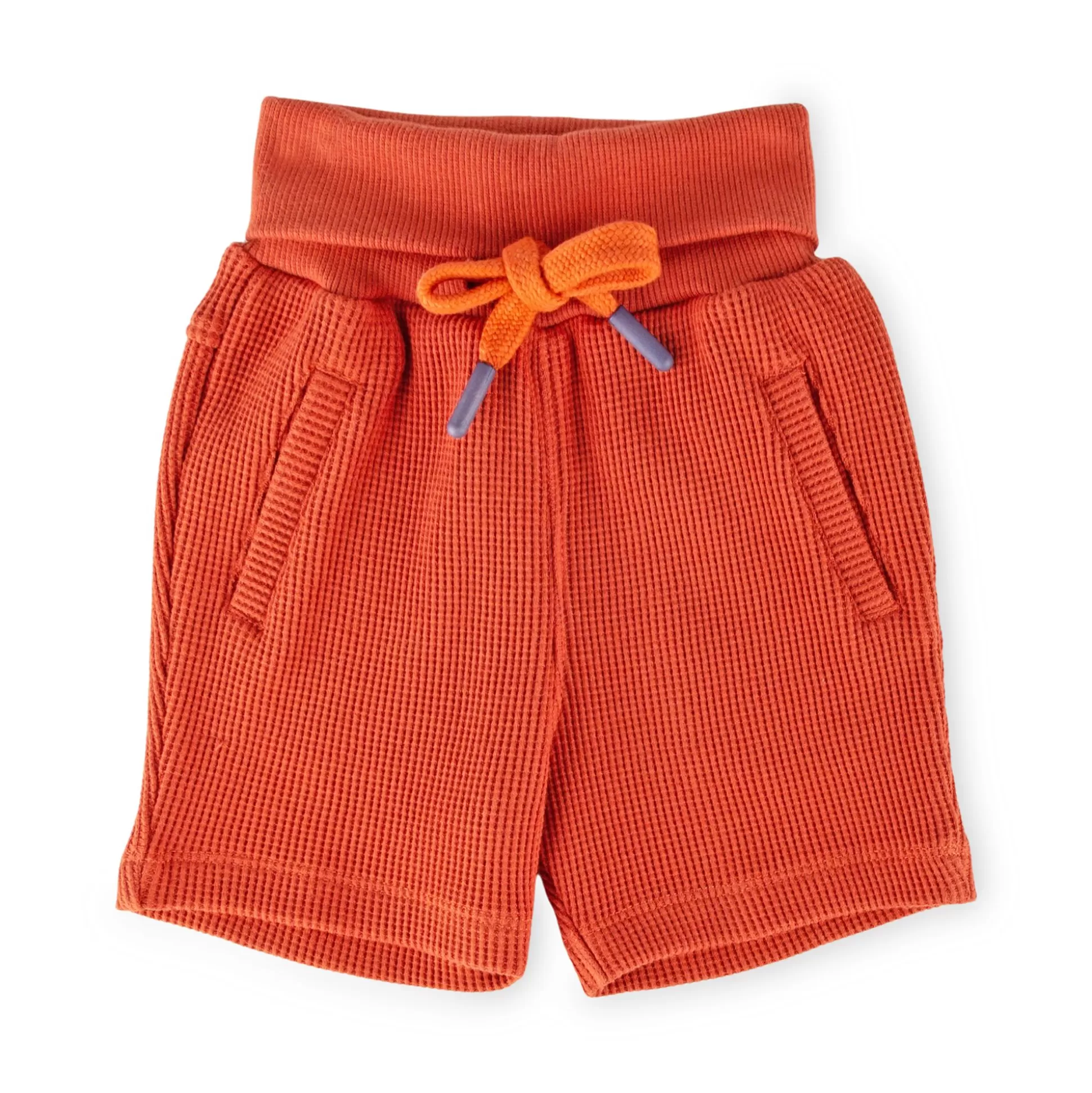 Bebe Sigikid Baby Waffelpique Bermuda, Orangerot