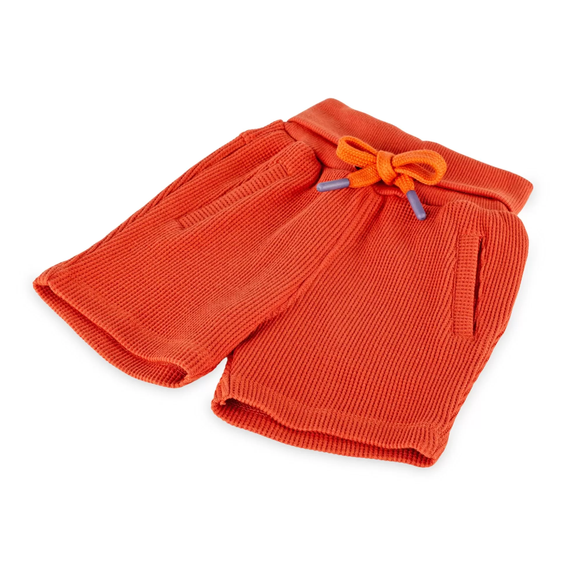 Bebe Sigikid Baby Waffelpique Bermuda, Orangerot