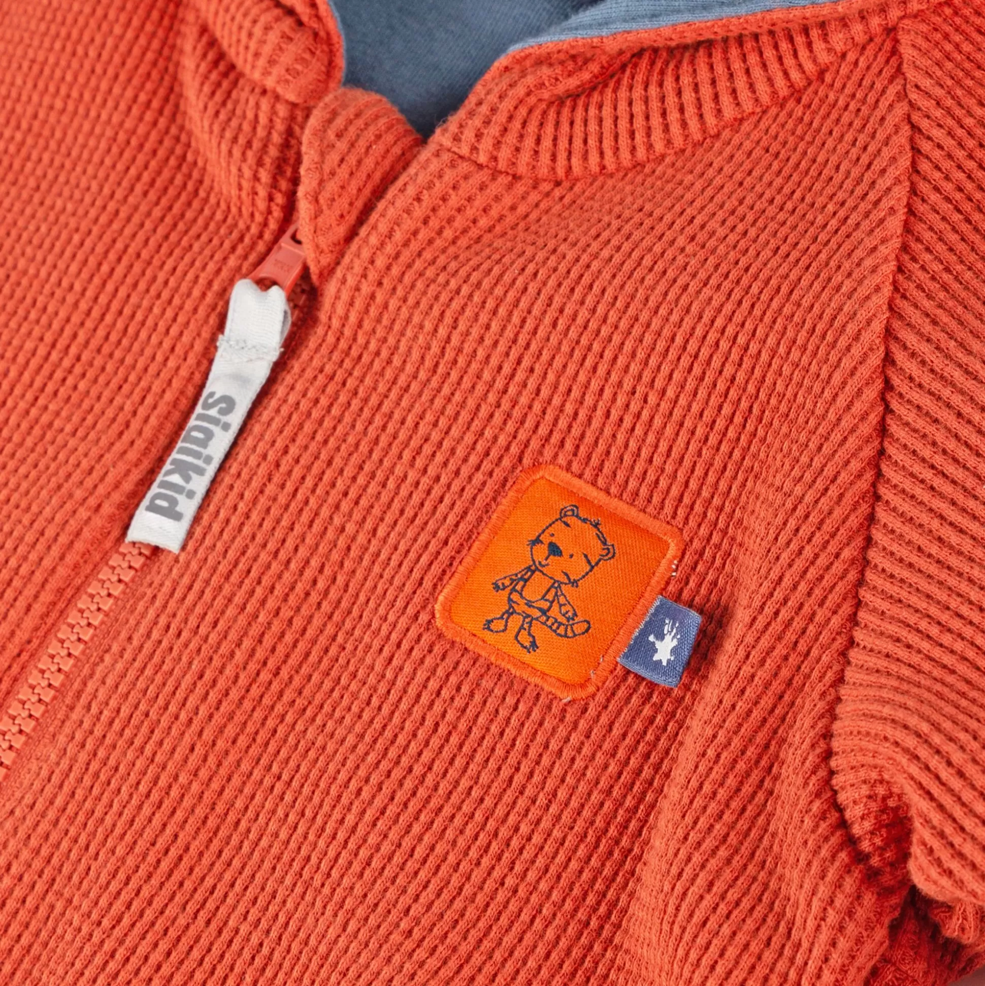 Bebe Sigikid Baby Wendejacke Wild Adventure, Orangerot Und Blau