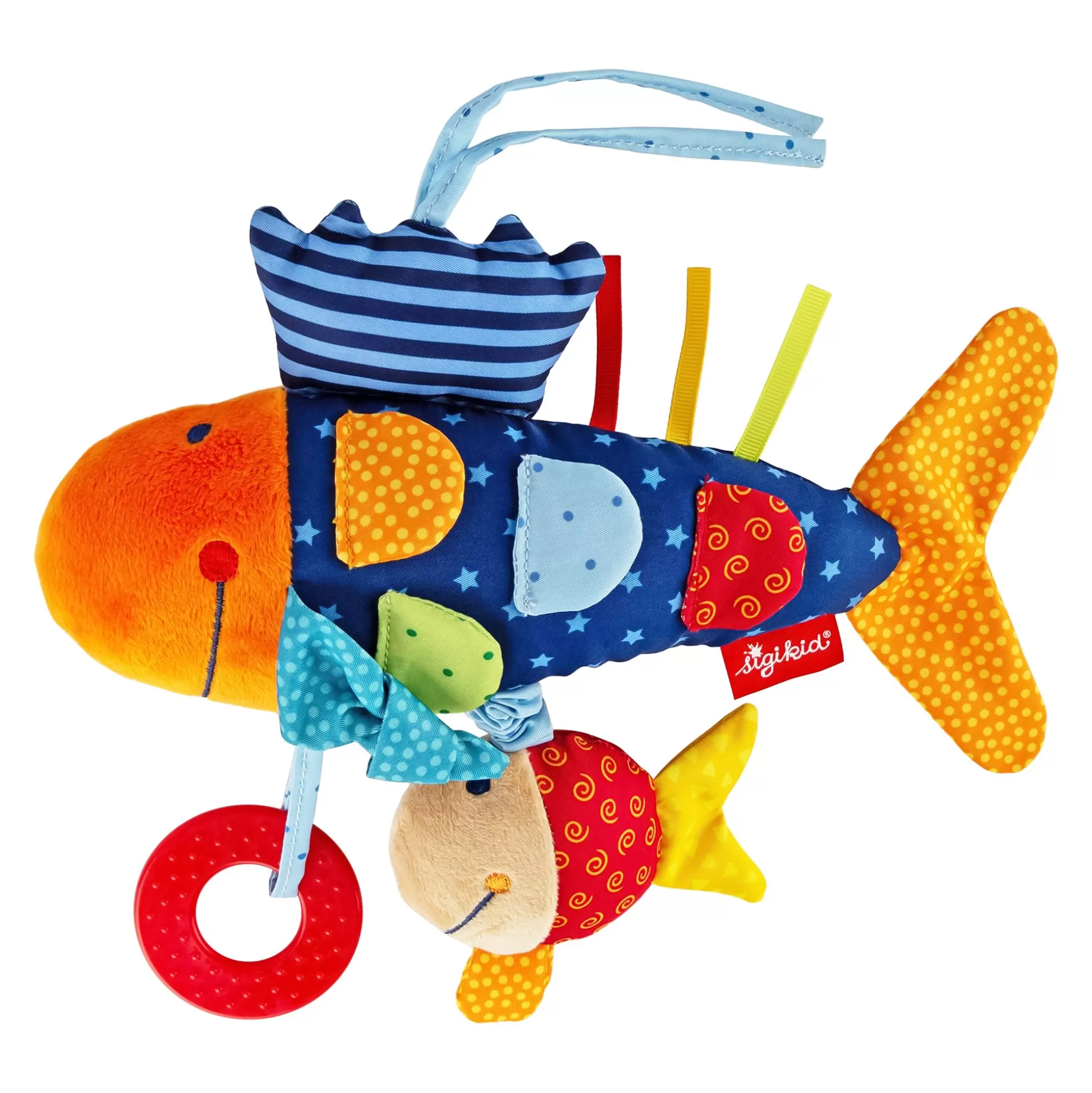 Bebe Sigikid Babyspielzeug Aktiv-Fisch