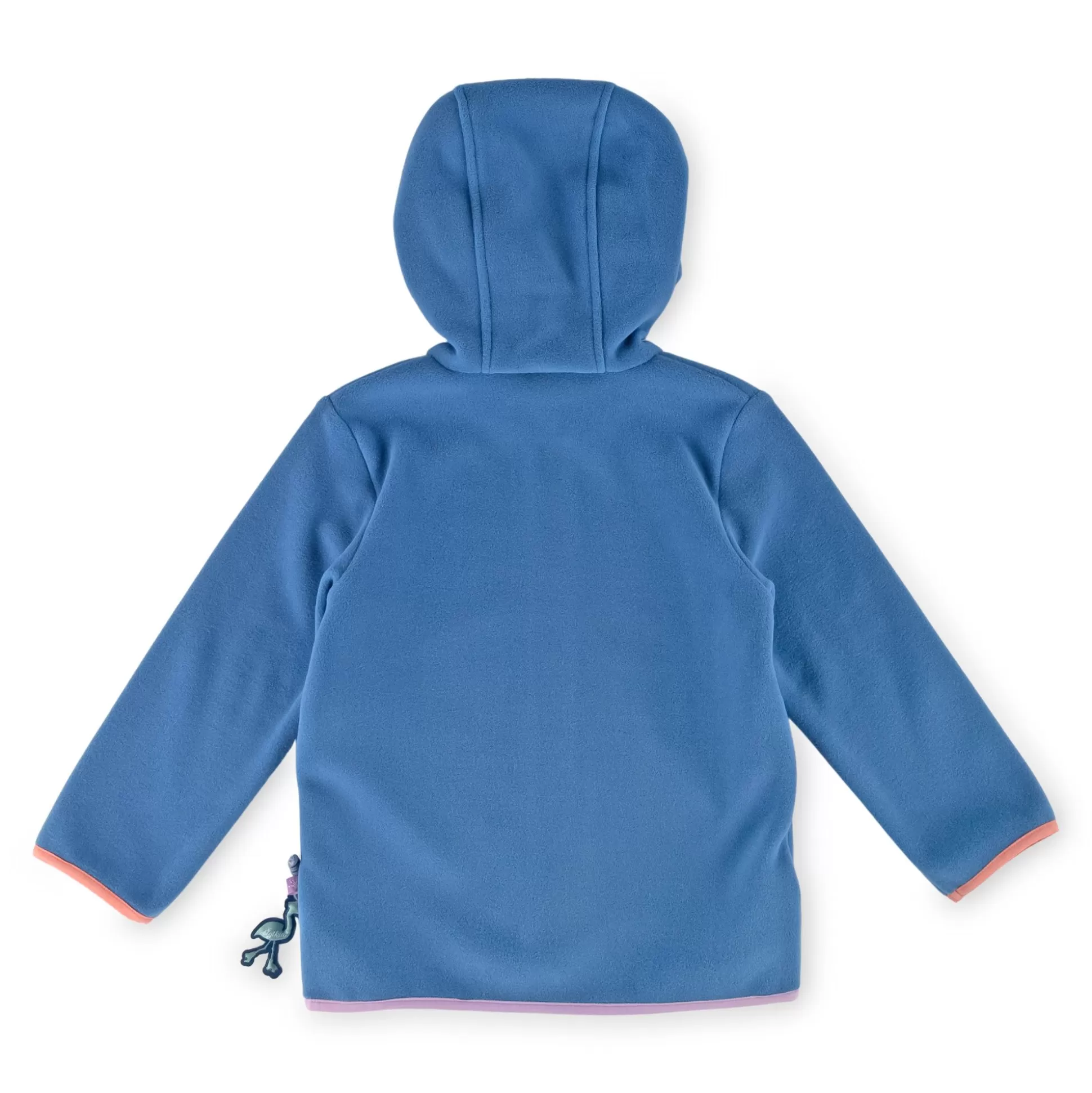 Bebe Sigikid Blaue Kinder Fleecejacke Wild Flamingo