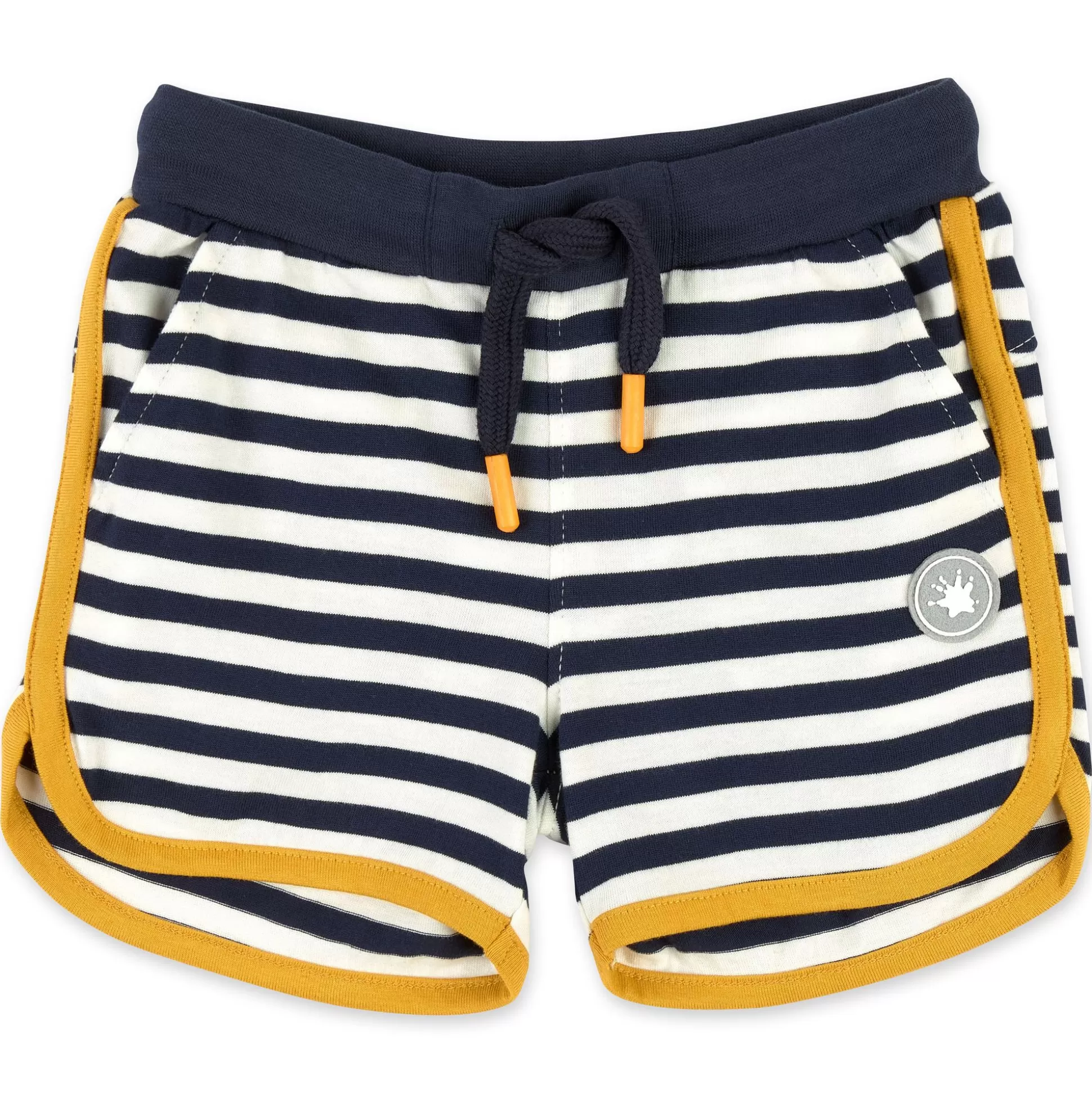 Bebe Sigikid Blau-Weis Geringelte Kinder Shorts