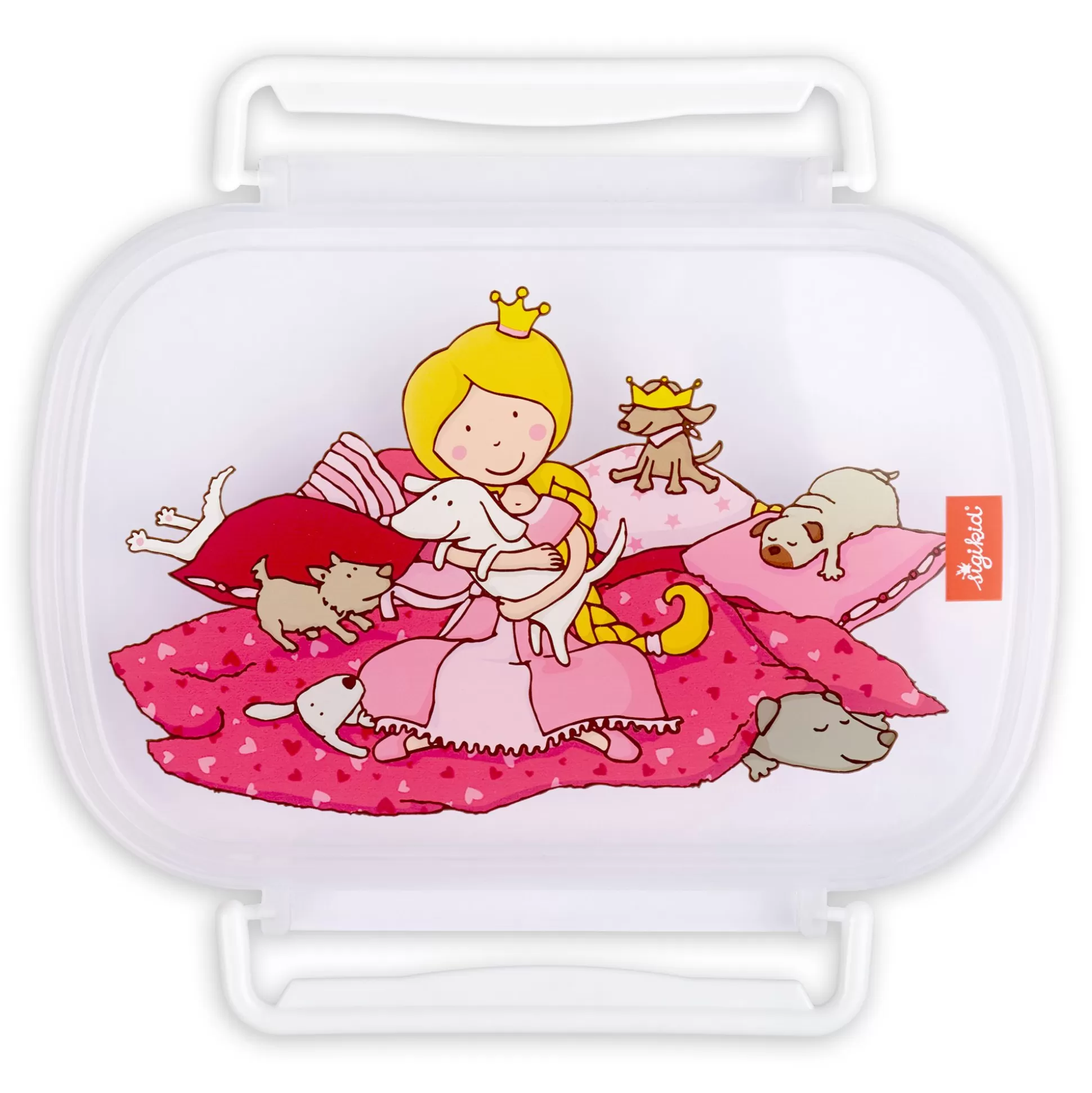 Bebe Sigikid Brotbox-Ersatzdeckel Pinky Queeny