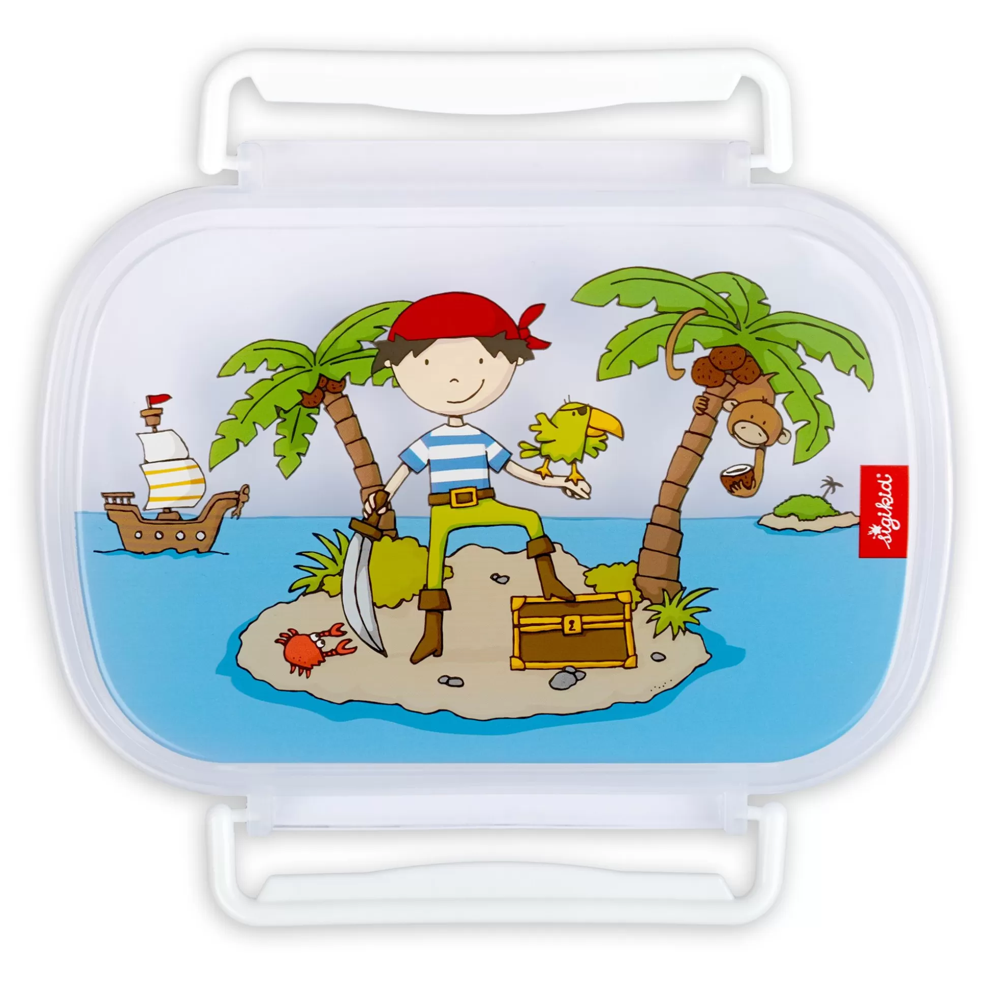 Bebe Sigikid Brotbox-Ersatzdeckel Sammy Samoa