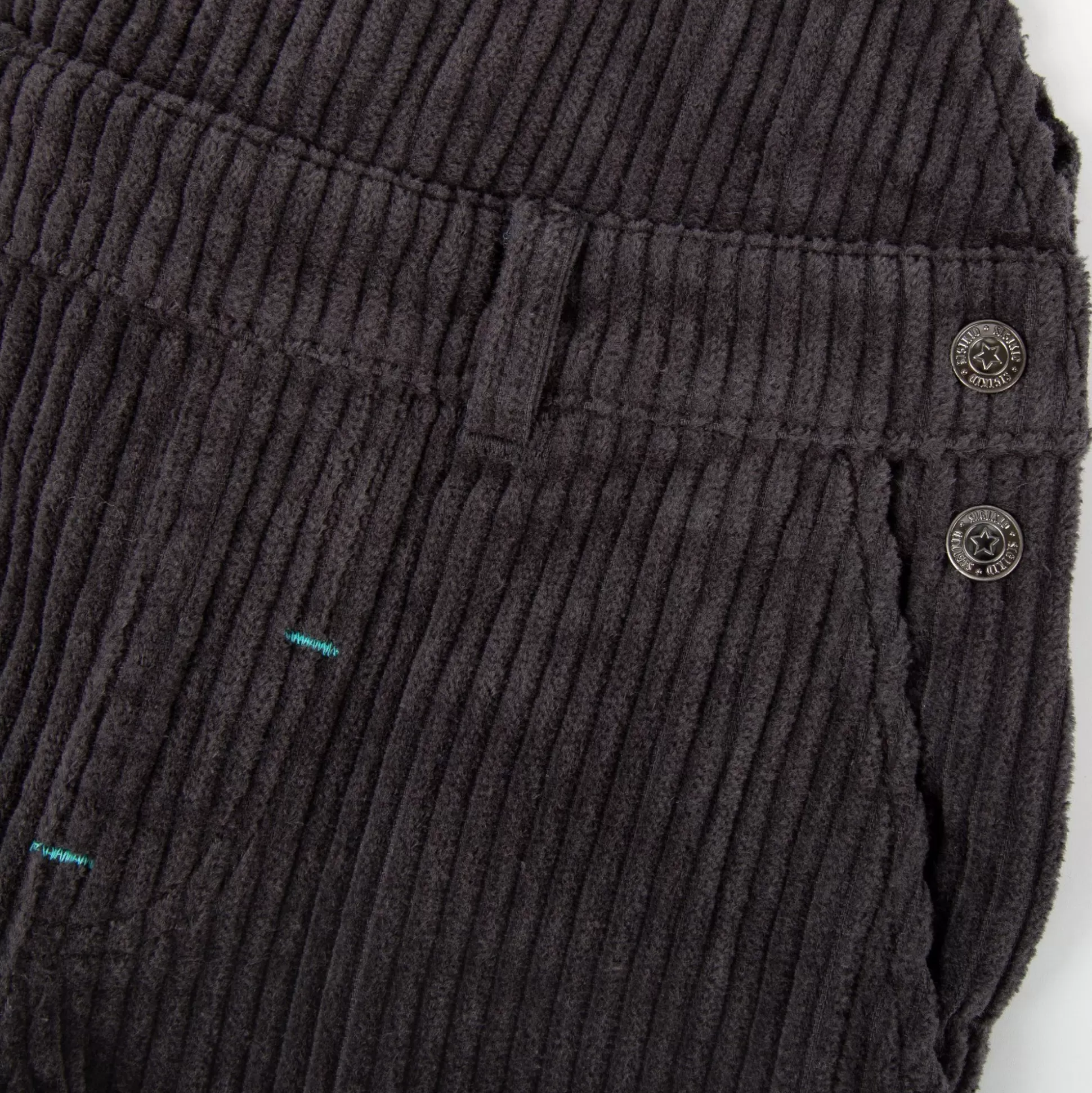 Bebe Sigikid Dunkelgraue Kinder Latz-Cordhose