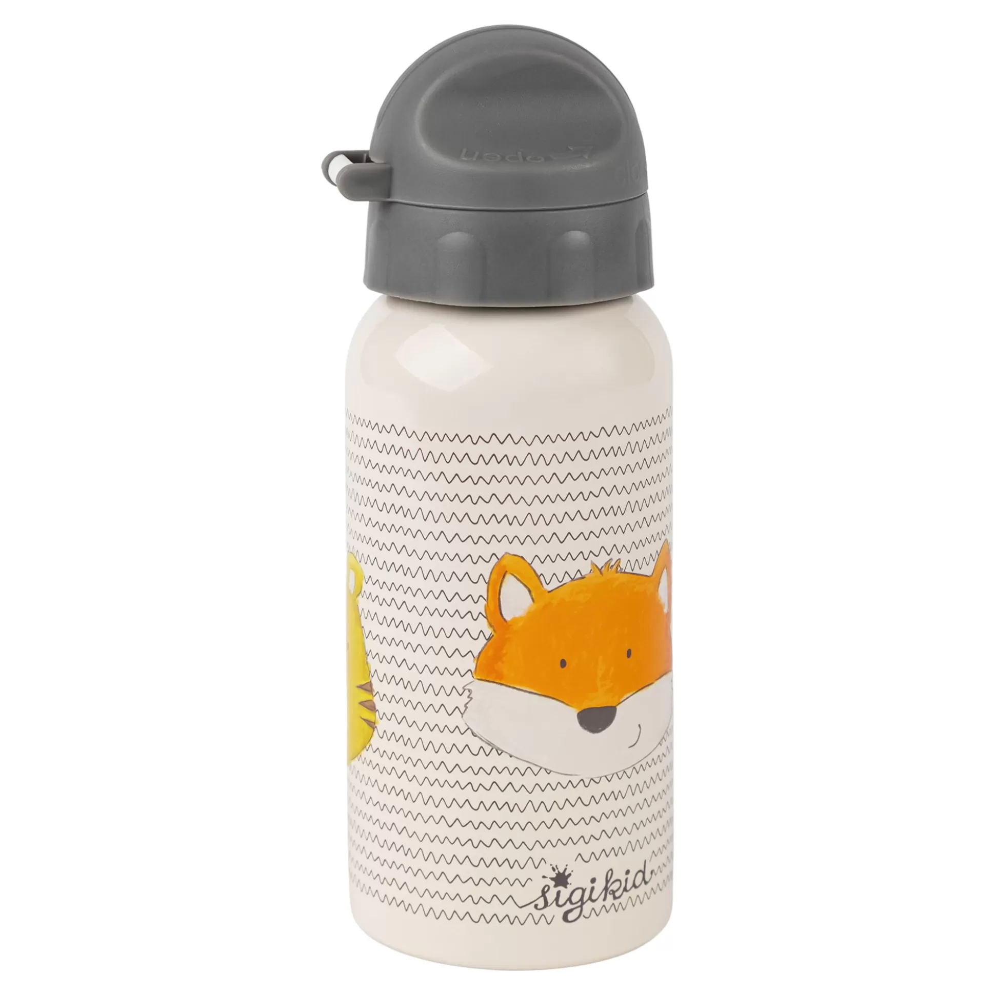 Bebe Sigikid Edelstahl Kinder Trinkflasche 3 Freunde, 400Ml