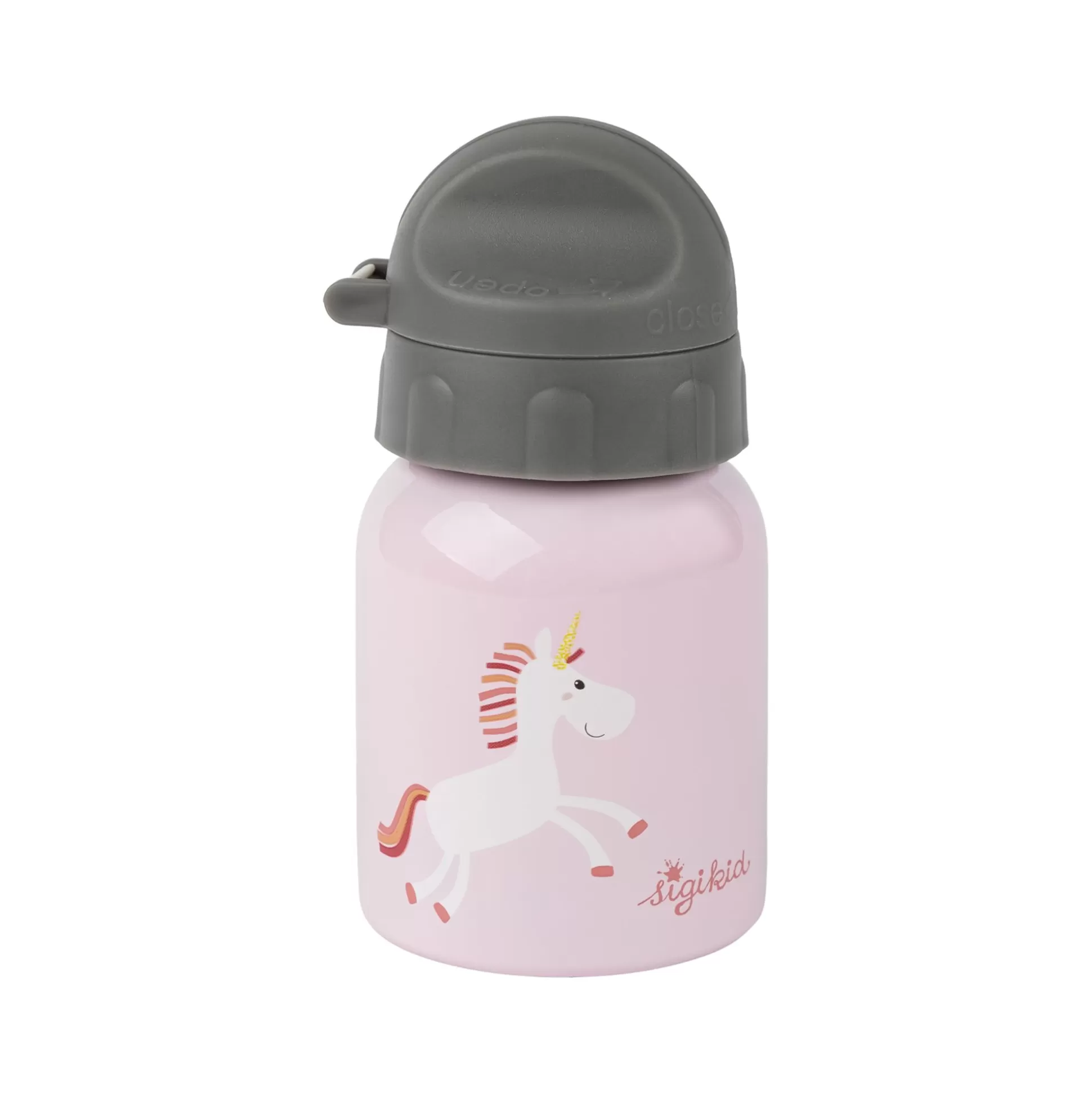 Bebe Sigikid Edelstahl Kinder Trinkflasche Einhorn, 250Ml