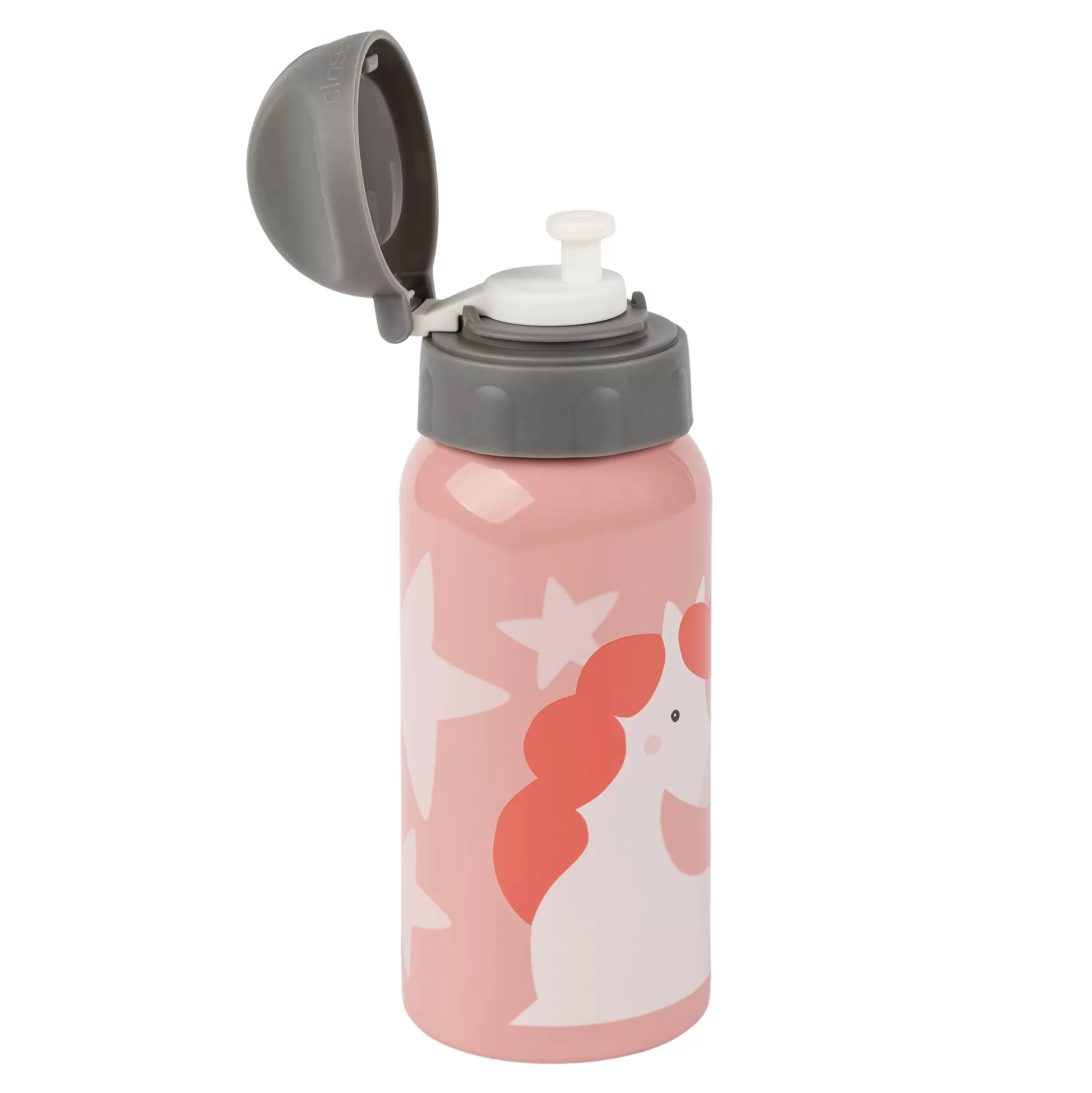 Bebe Sigikid Edelstahl Kinder Trinkflasche Einhorn, 400Ml