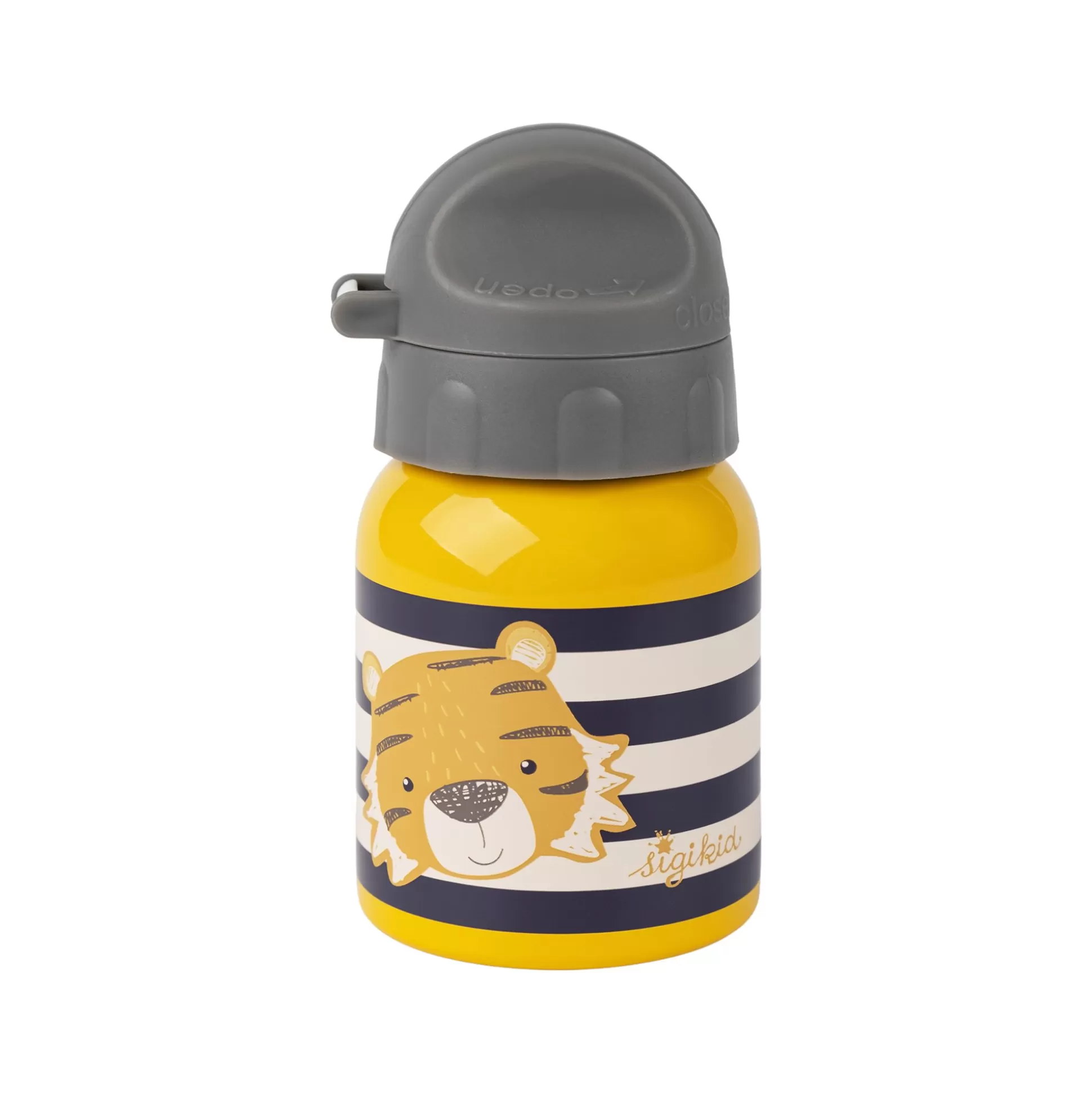 Bebe Sigikid Edelstahl Kinder Trinkflasche Tiger, 250Ml