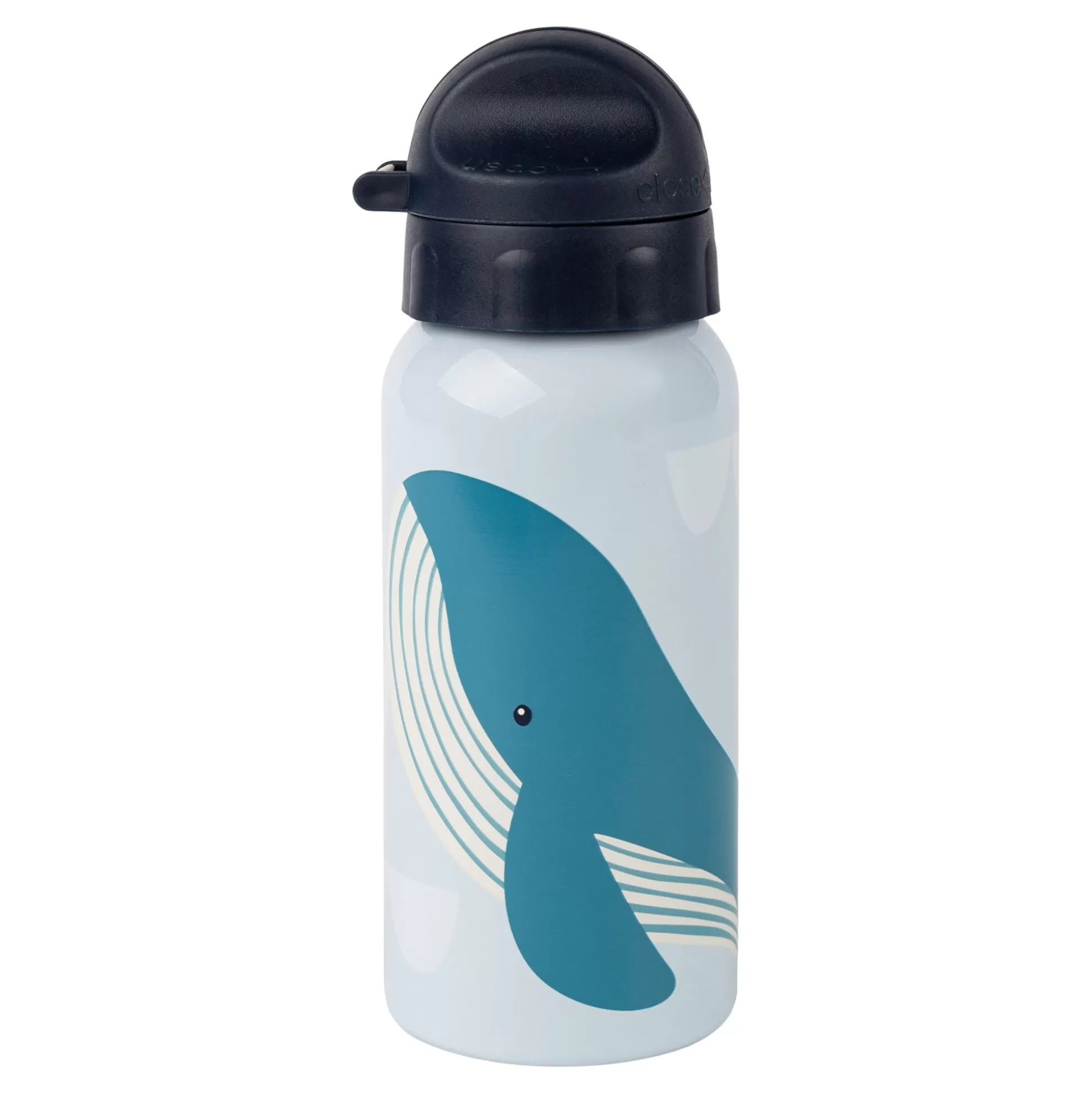 Bebe Sigikid Edelstahl Kinder Trinkflasche Wal, 400Ml