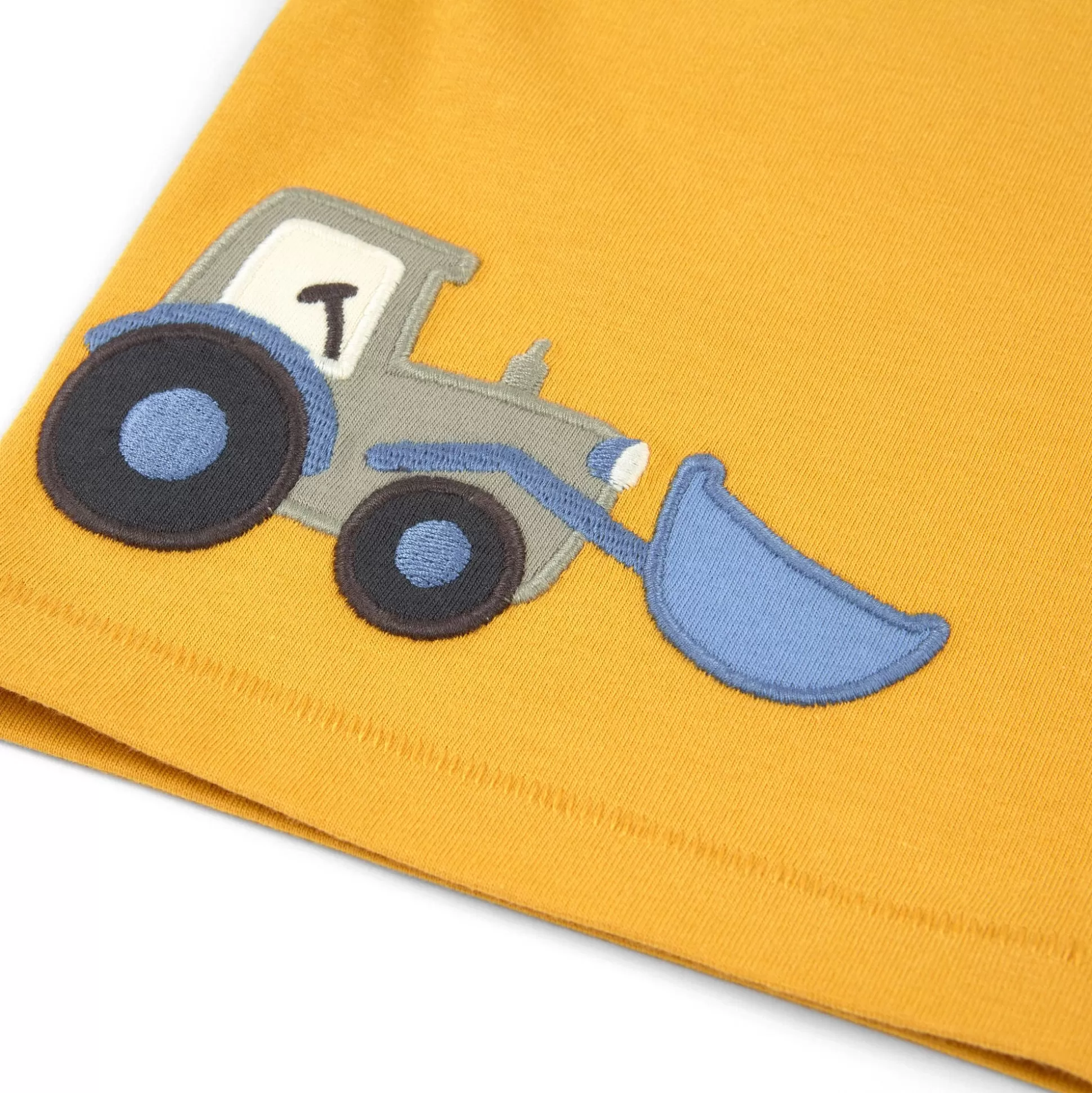 Bebe Sigikid Gelbes Baby T-Shirt Traktor
