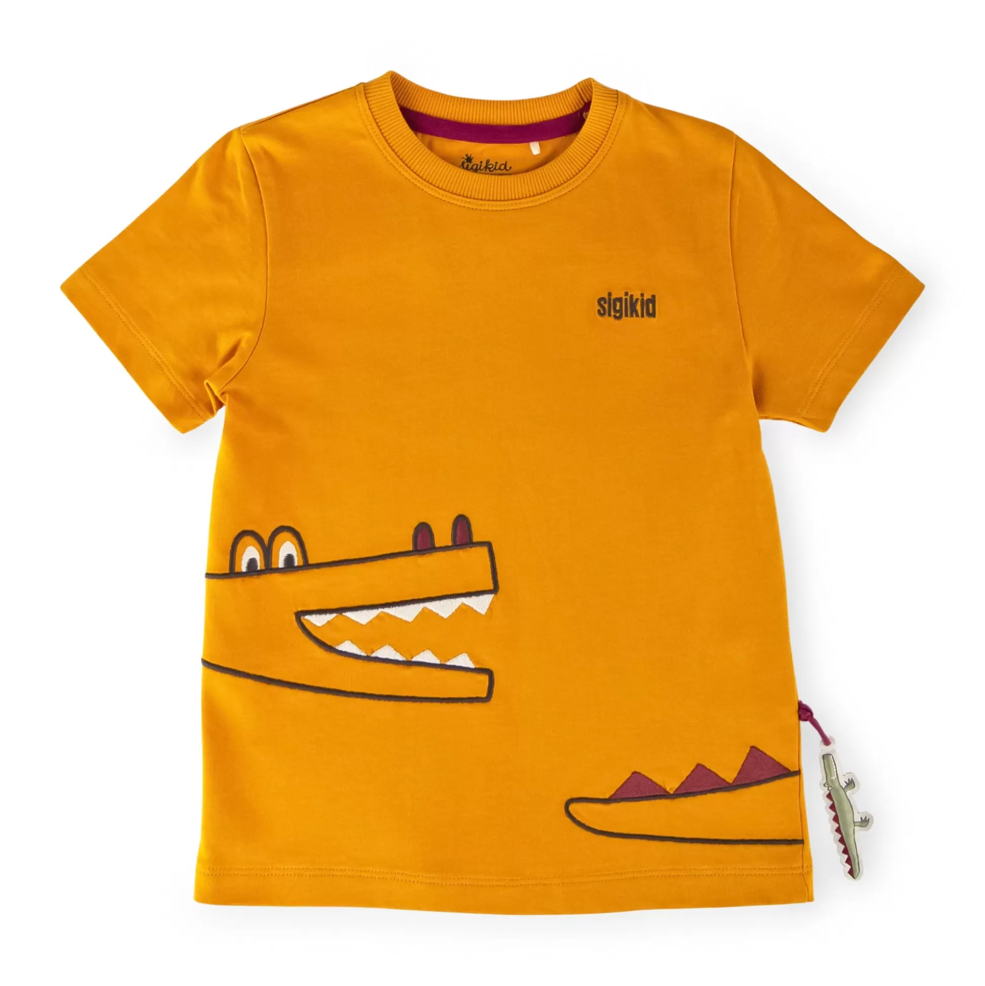 Bebe Sigikid Gelbes Kinder T-Shirt Krokodil