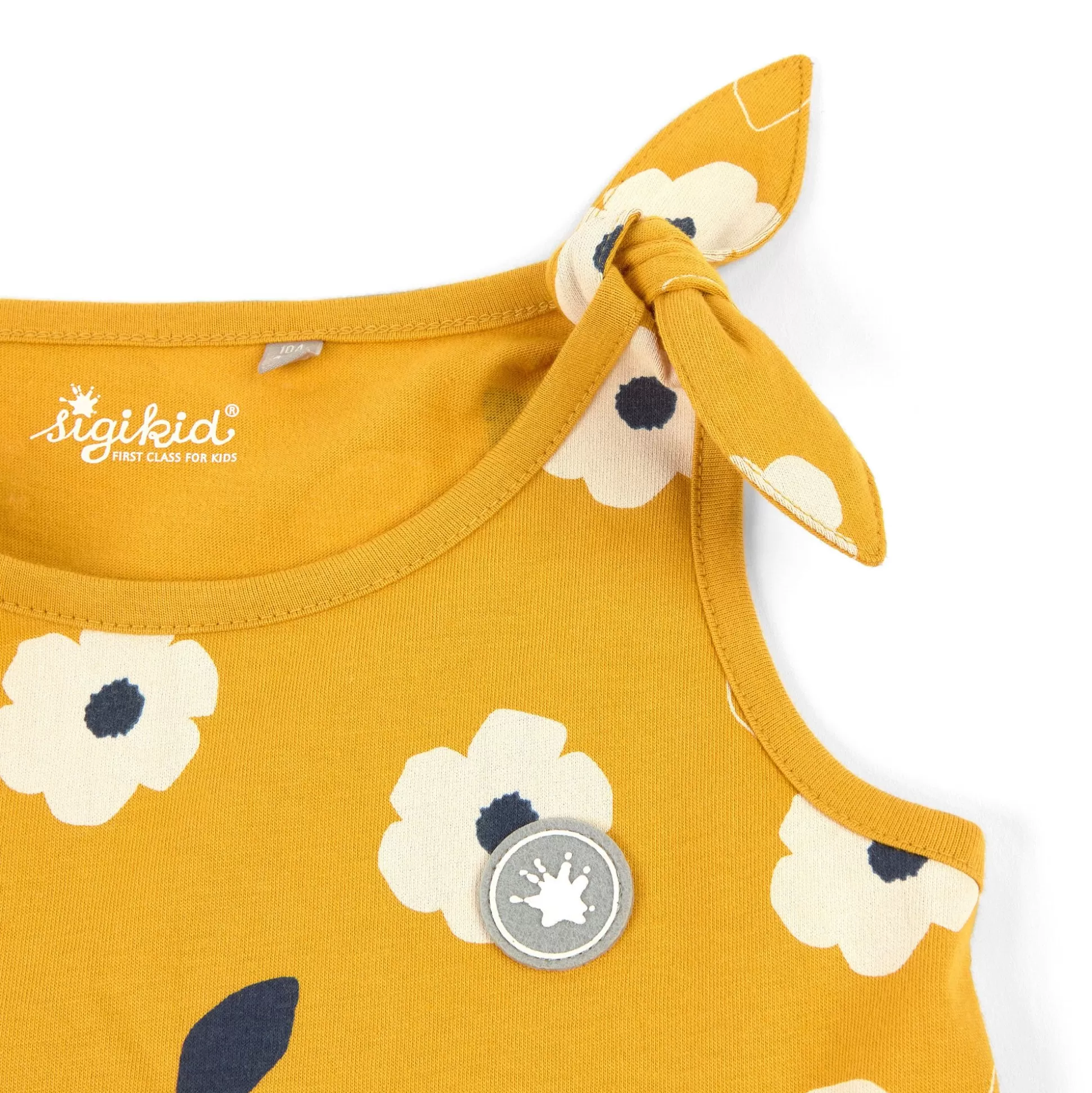 Bebe Sigikid Gelbes Sommertop Mit Blumchen Print