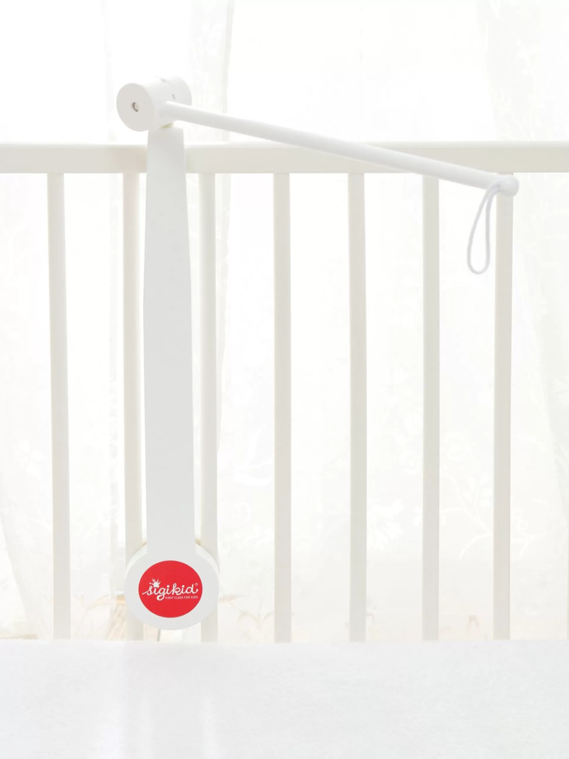 Bebe Sigikid Holzrack Fur Mobile, Weis