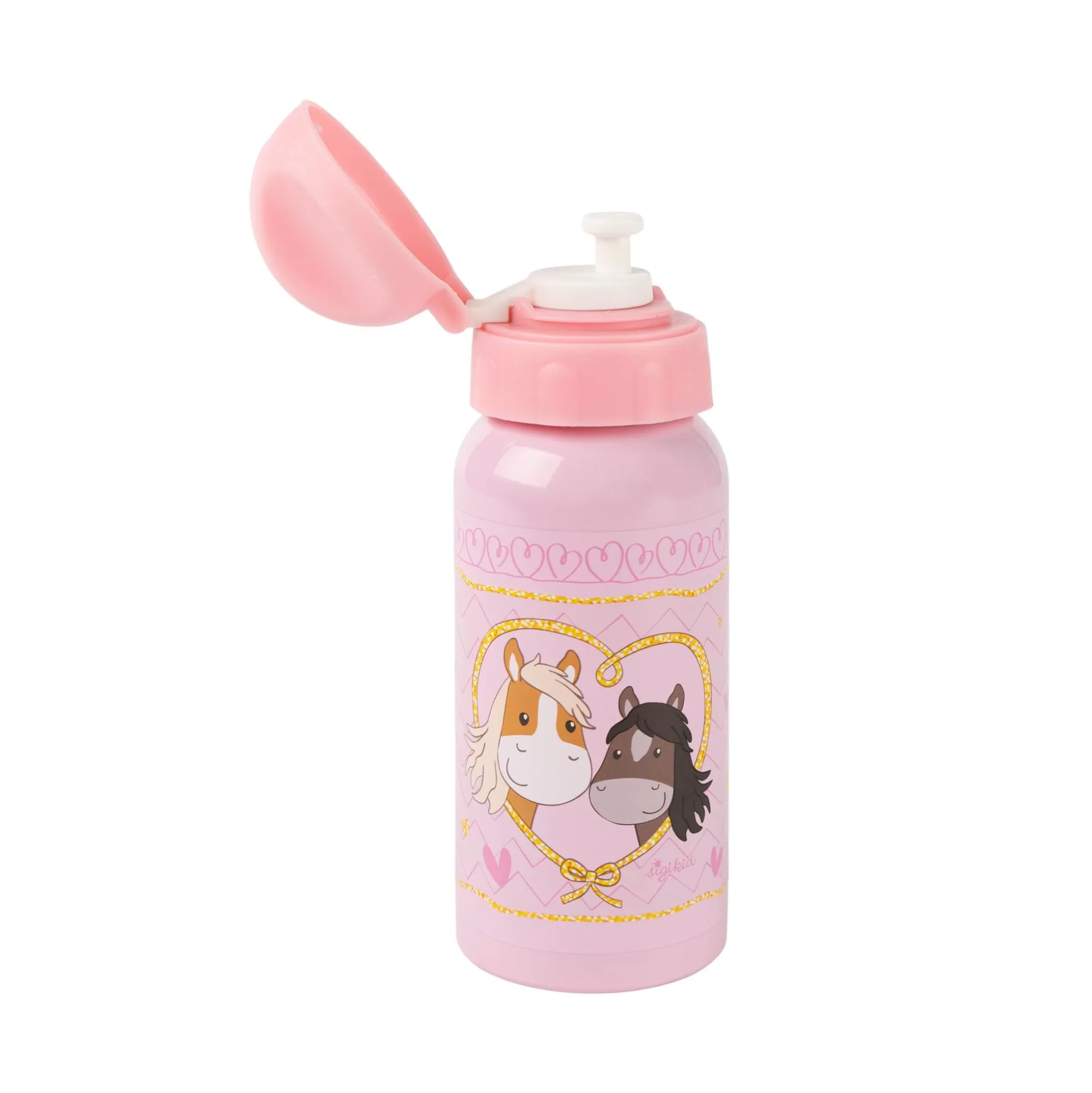 Bebe Sigikid Kinder Edelstahl-Trinkflasche Pony Love