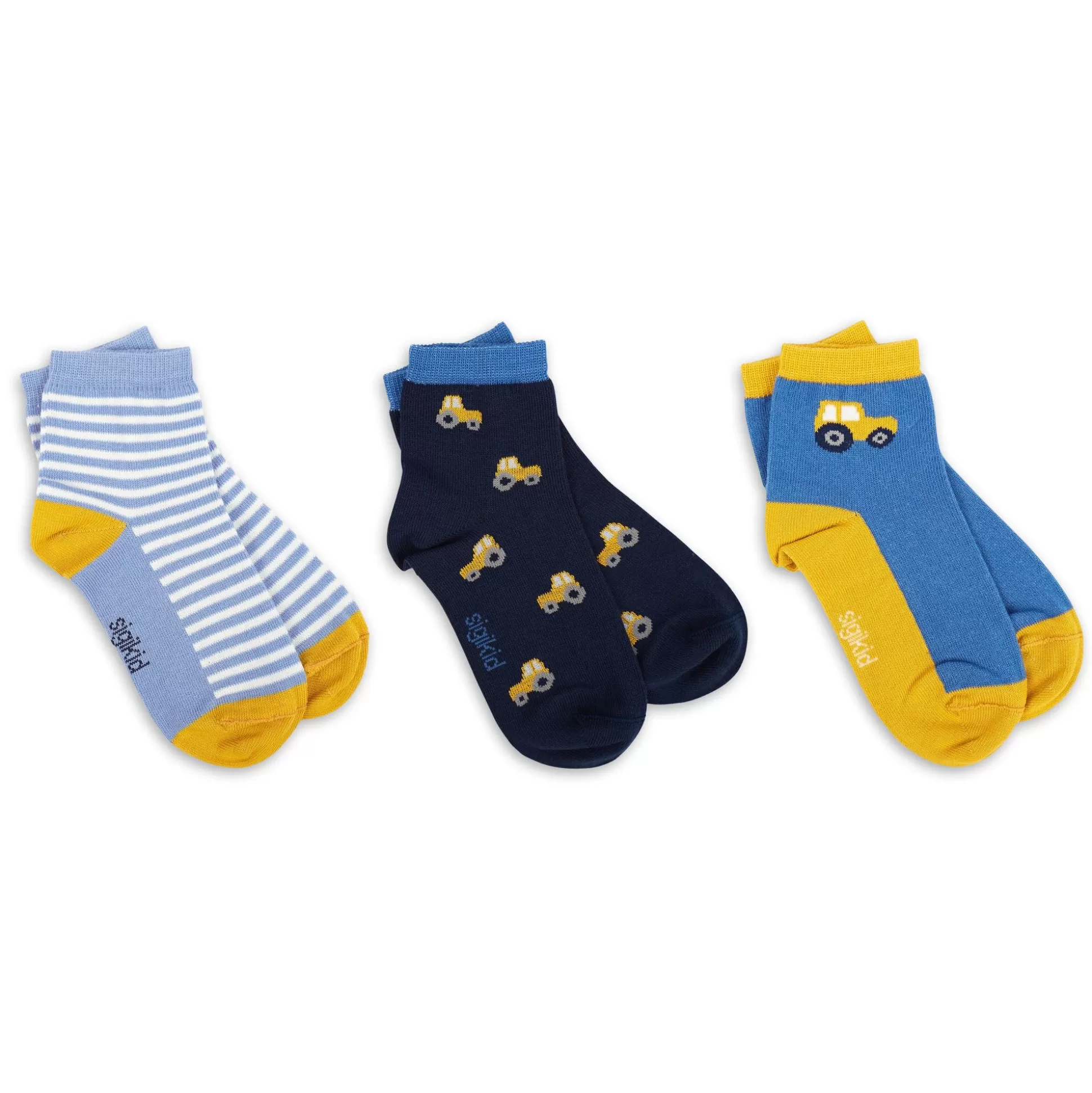 Bebe Sigikid Kinder Socken Im 3Er Set, Traktor