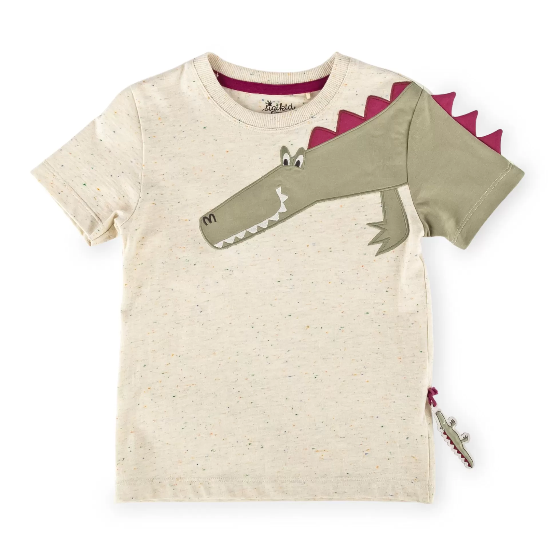 Bebe Sigikid Kinder T-Shirt Mit Krokodil Motiv