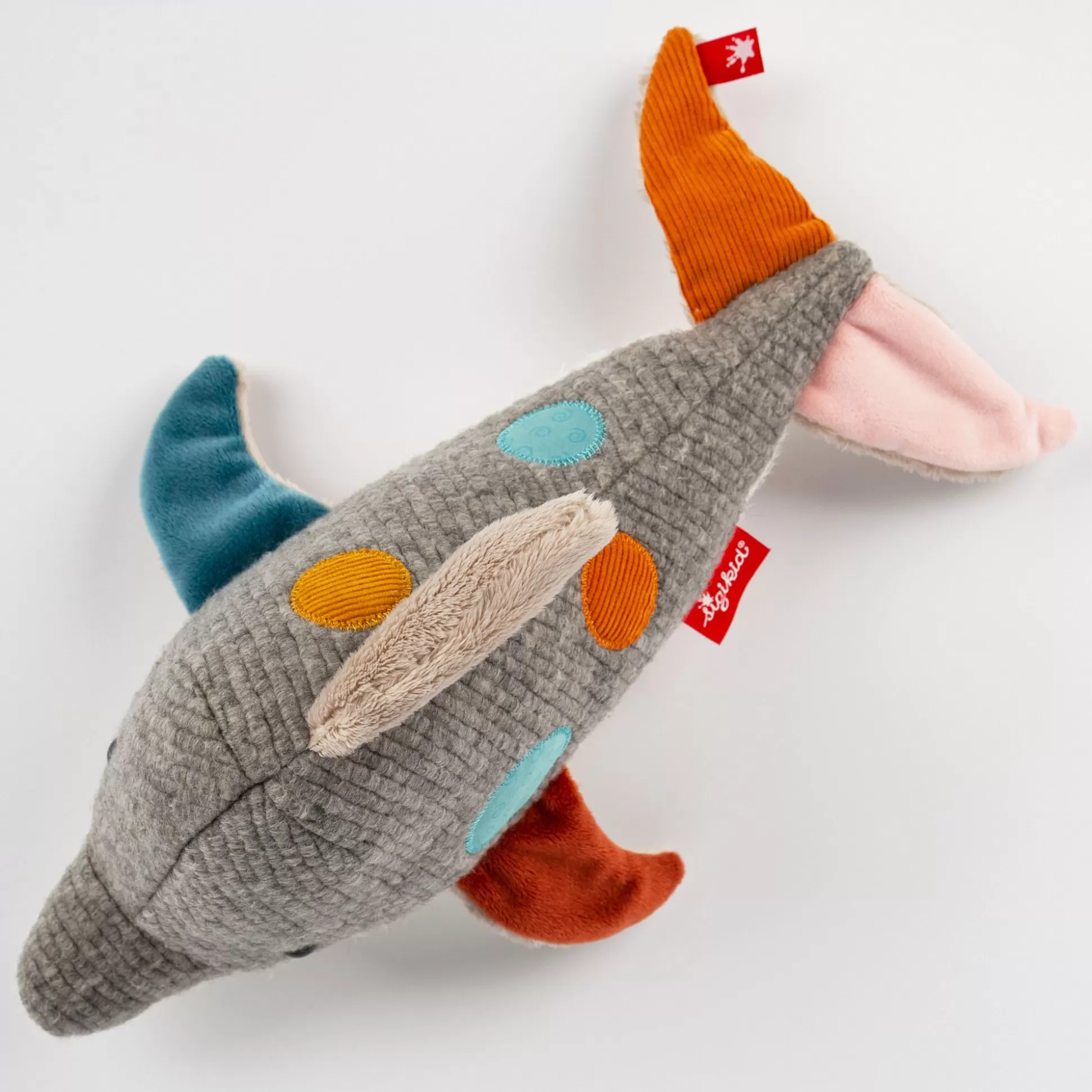 Bebe Sigikid Kuscheltier Delfin, Patchwork Sweety