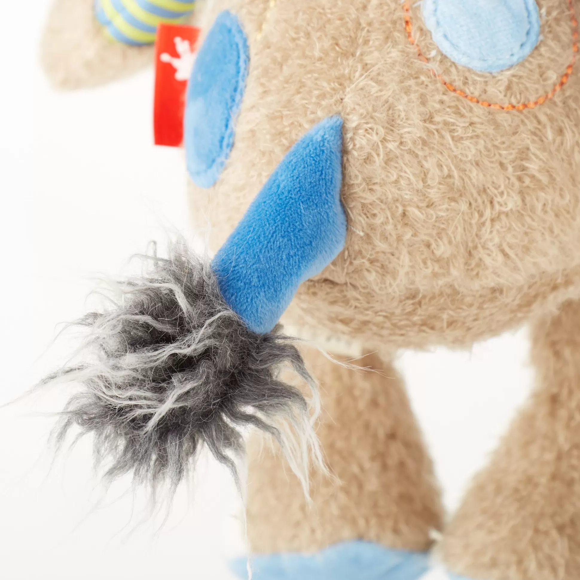 Bebe Sigikid Kuscheltier Elefant Blau, Patchwork Sweety