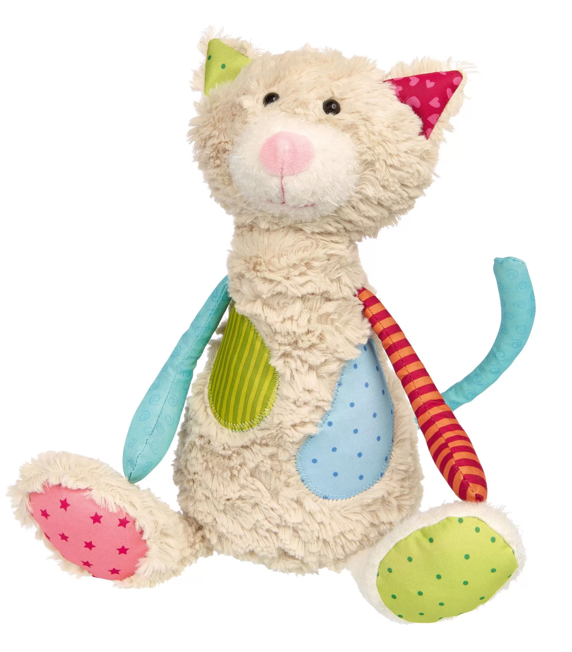 Bebe Sigikid Kuscheltier Katze, Patchwork Sweety