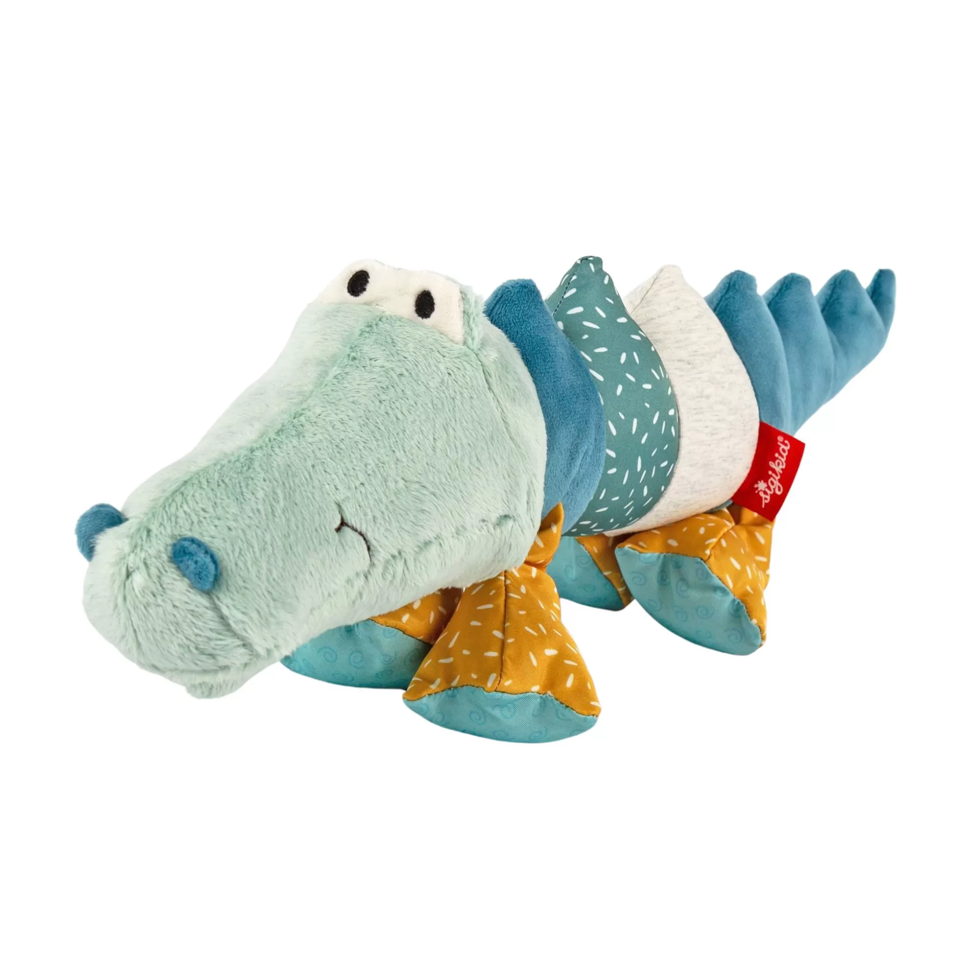 Bebe Sigikid Kuscheltier Krokodil, Patchwork Sweety
