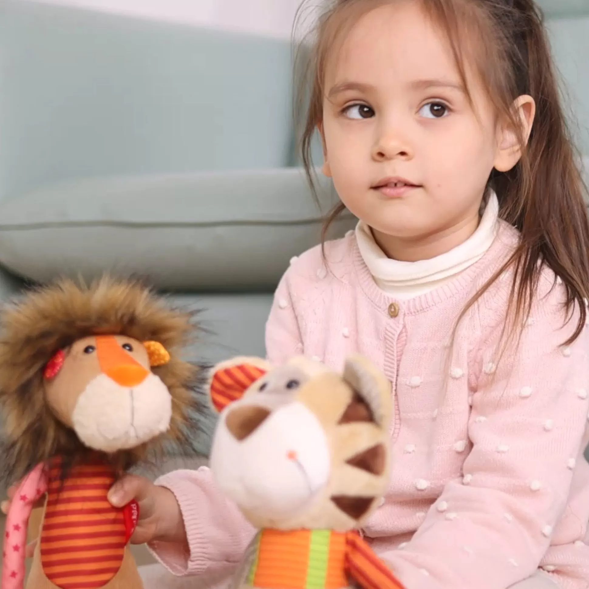 Bebe Sigikid Kuscheltier Lowe, Patchwork Sweety