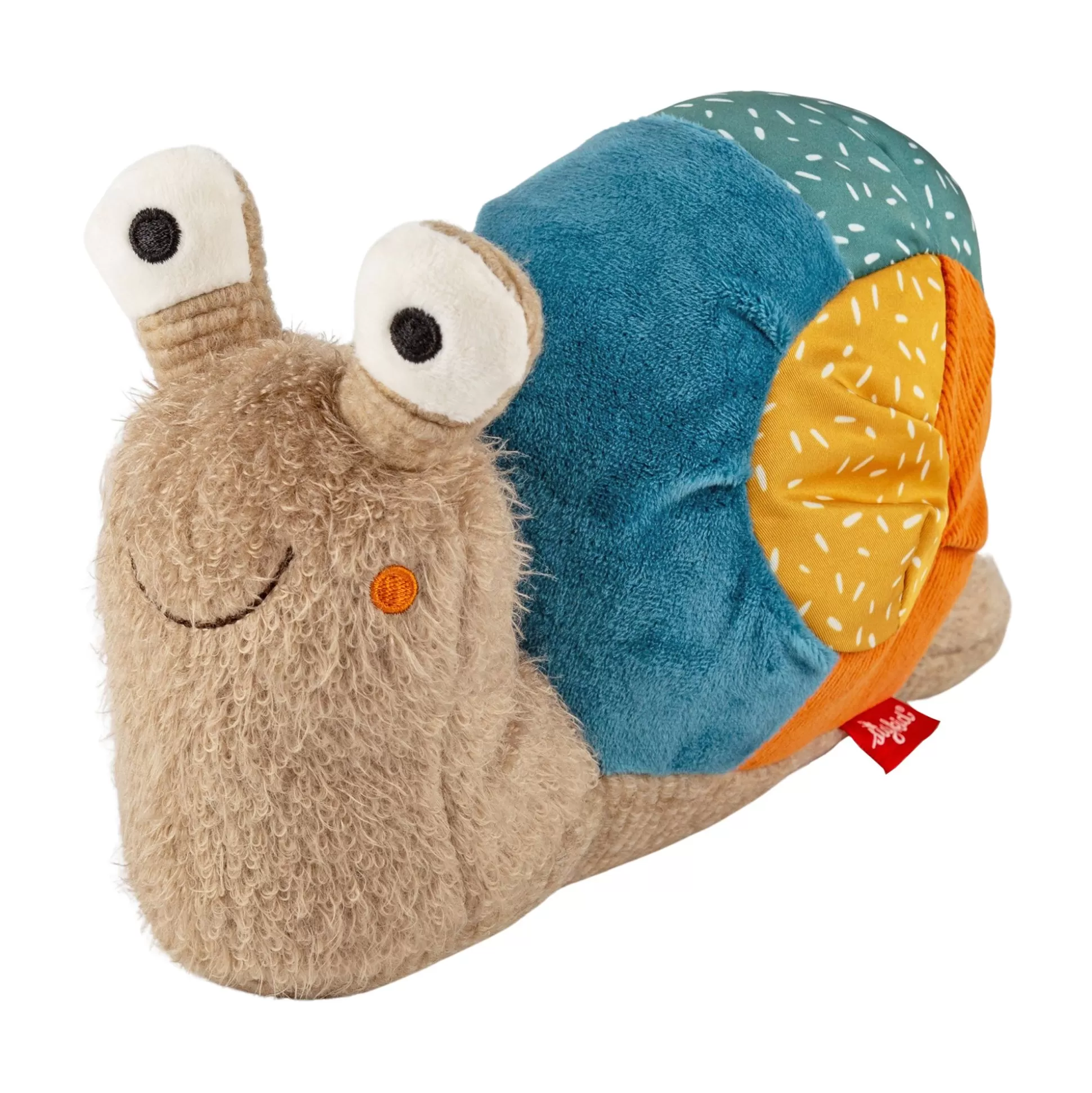 Bebe Sigikid Kuscheltier Schnecke, Patchwork Sweety