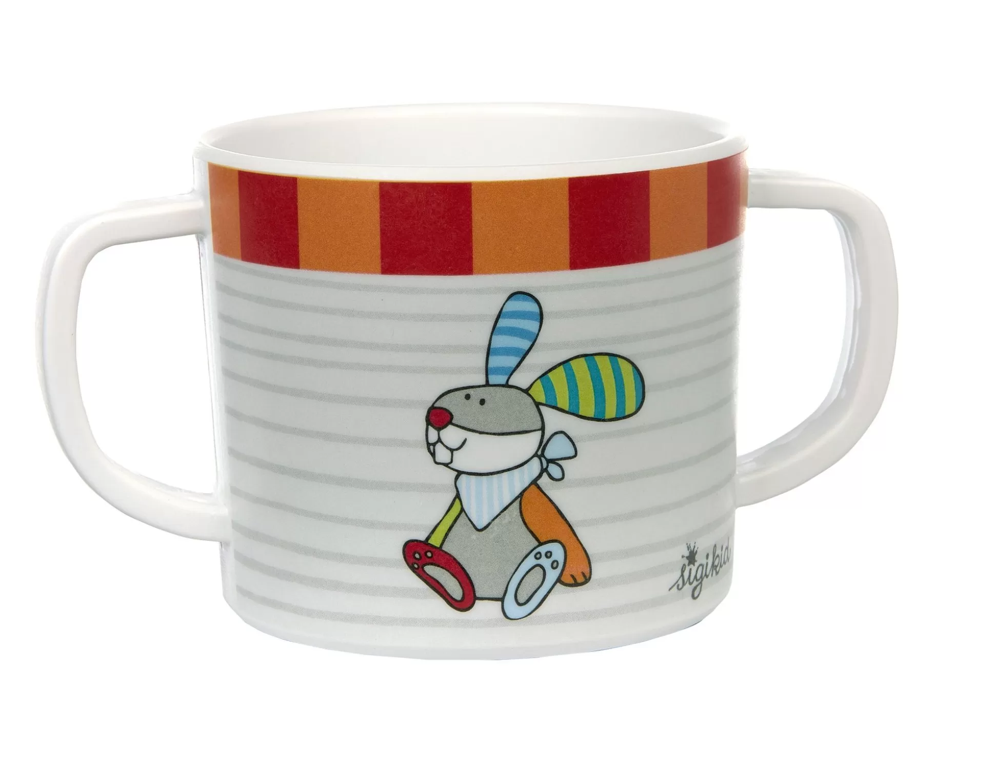 Bebe Sigikid Melamin Tasse Hase, Ringel Dingel