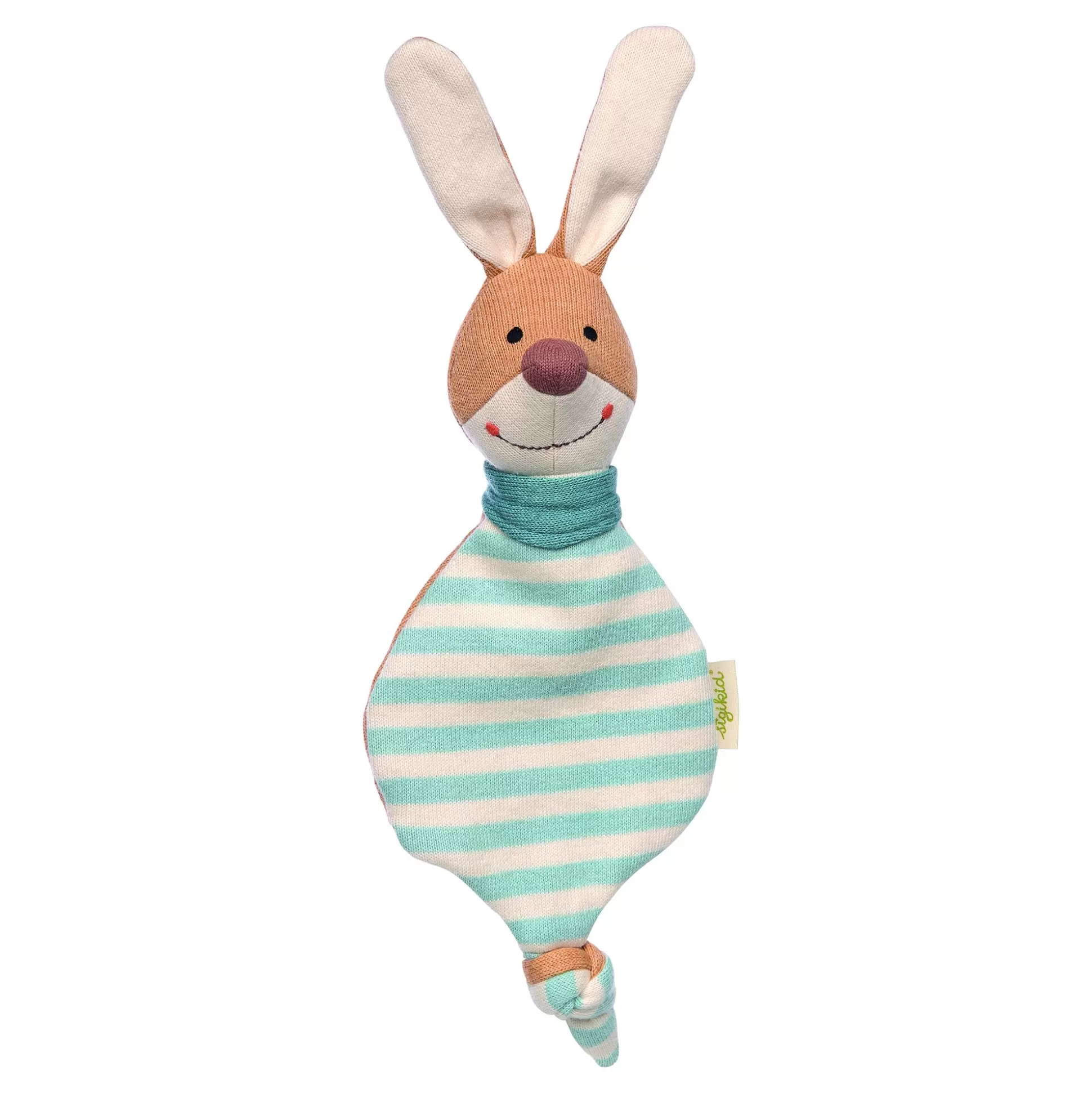 Bebe Sigikid Mini Strick Schnuffeltuch Hase, Green Collection