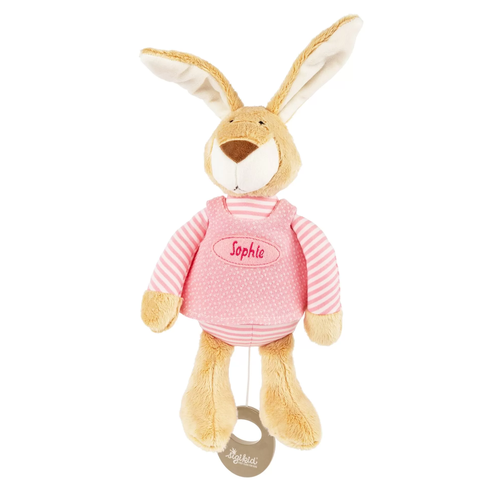 Bebe Sigikid Namensspieluhr Hase Rosa