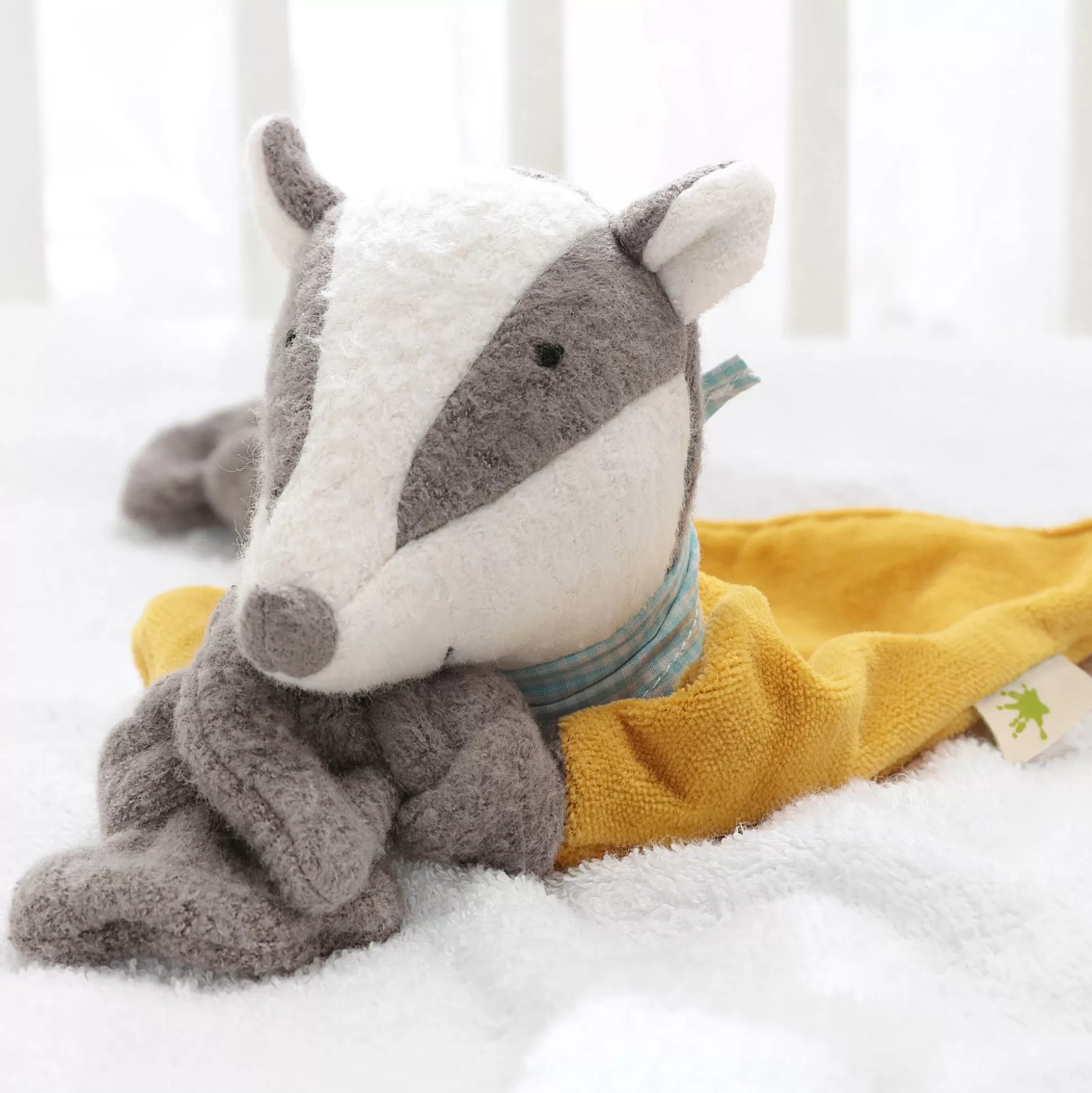 Bebe Sigikid Organic Schnuffeltuch Dachs Kasimir