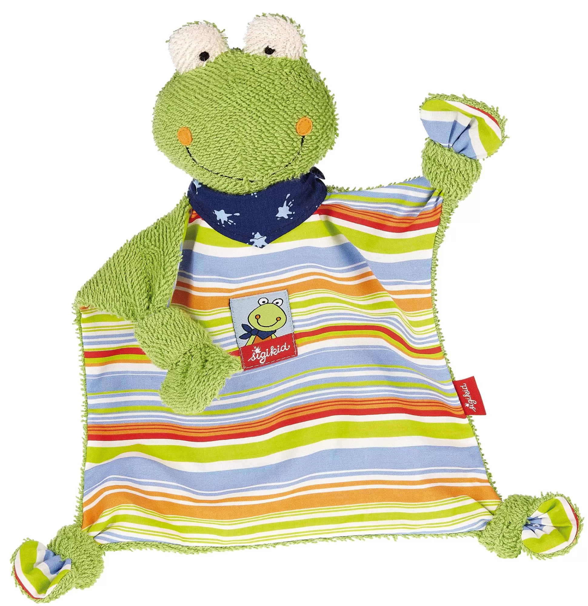 Bebe Sigikid Schnuffeltuch Frosch Fortis Frog