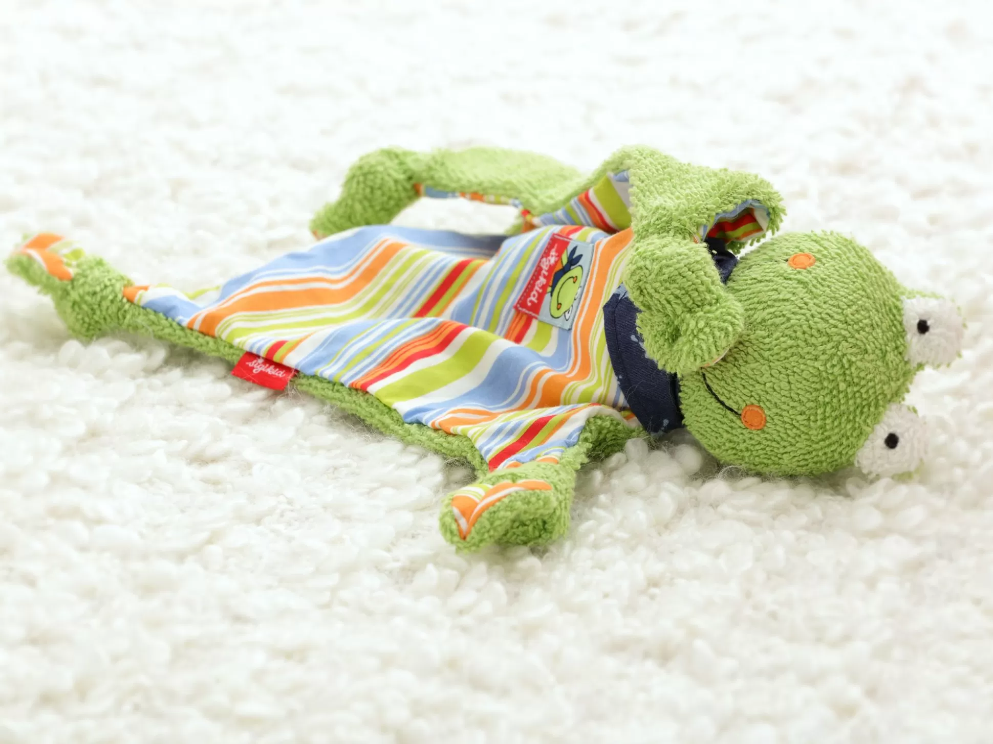 Bebe Sigikid Schnuffeltuch Frosch Fortis Frog
