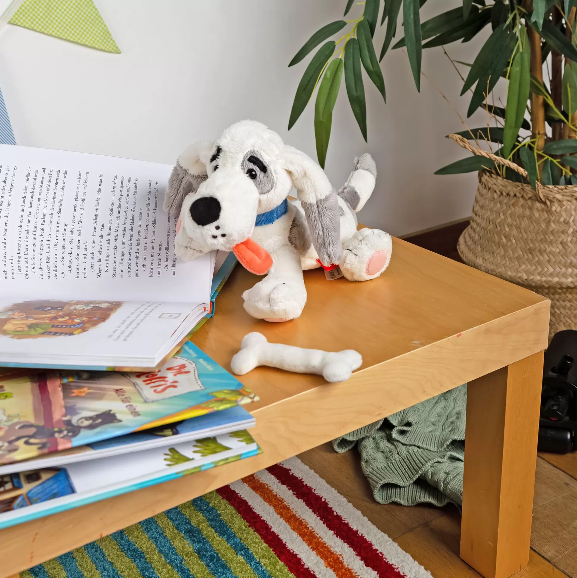 Bebe Sigikid Stoffi Hund - Helmut